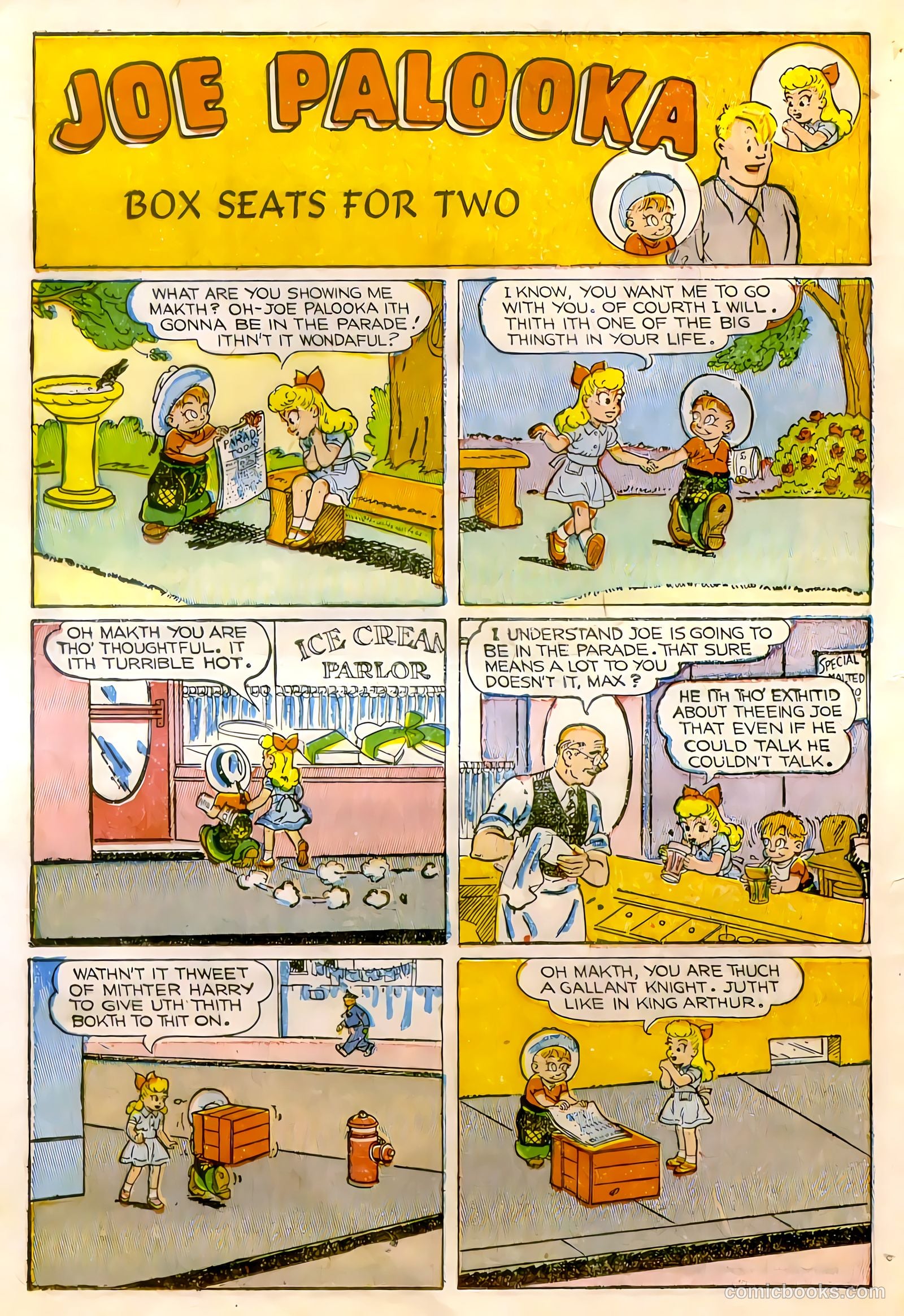 Joe Palooka #4 — page 46 of 52