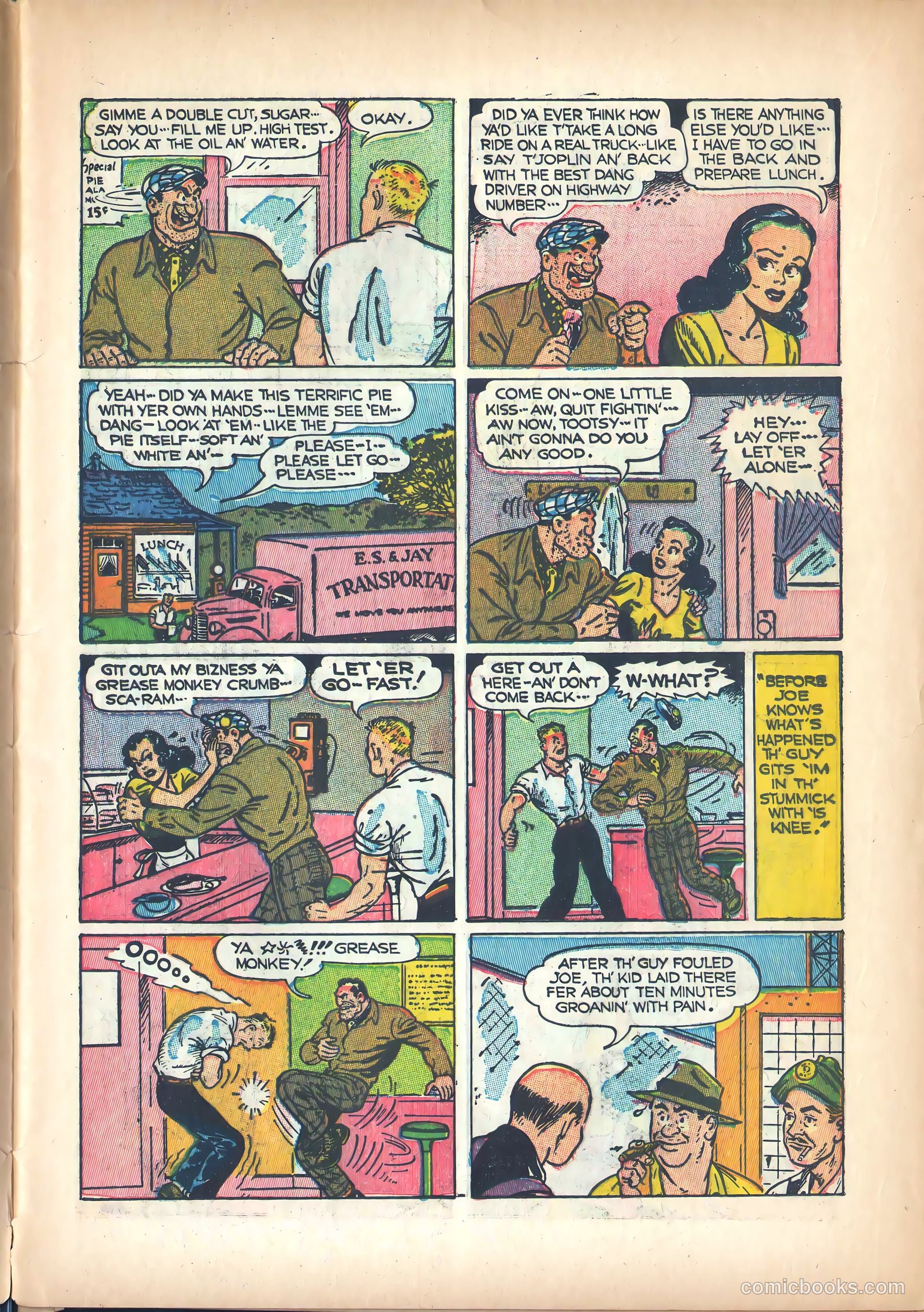 Joe Palooka #5 — page 8 of 53