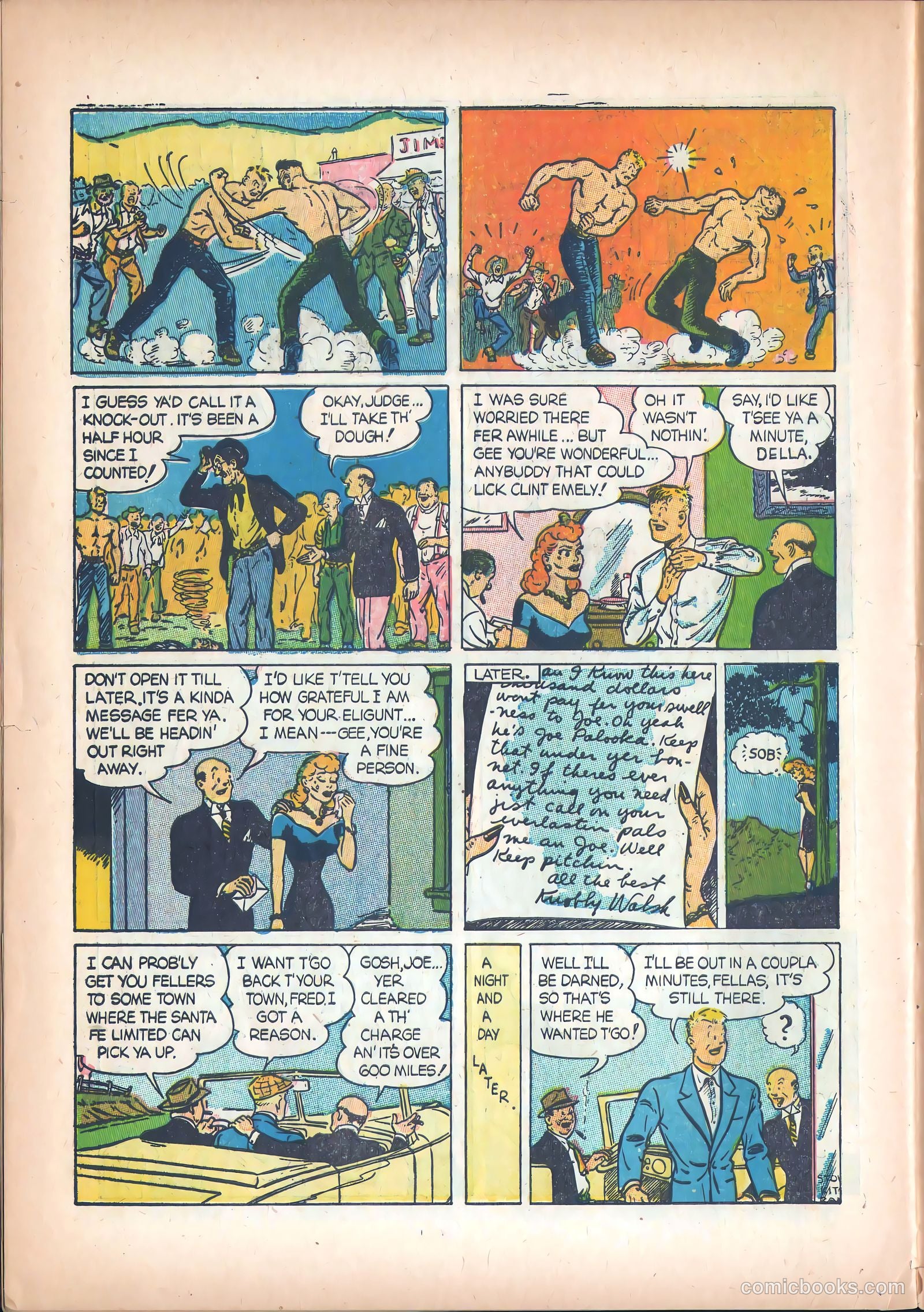 Joe Palooka #5 — page 37 of 53
