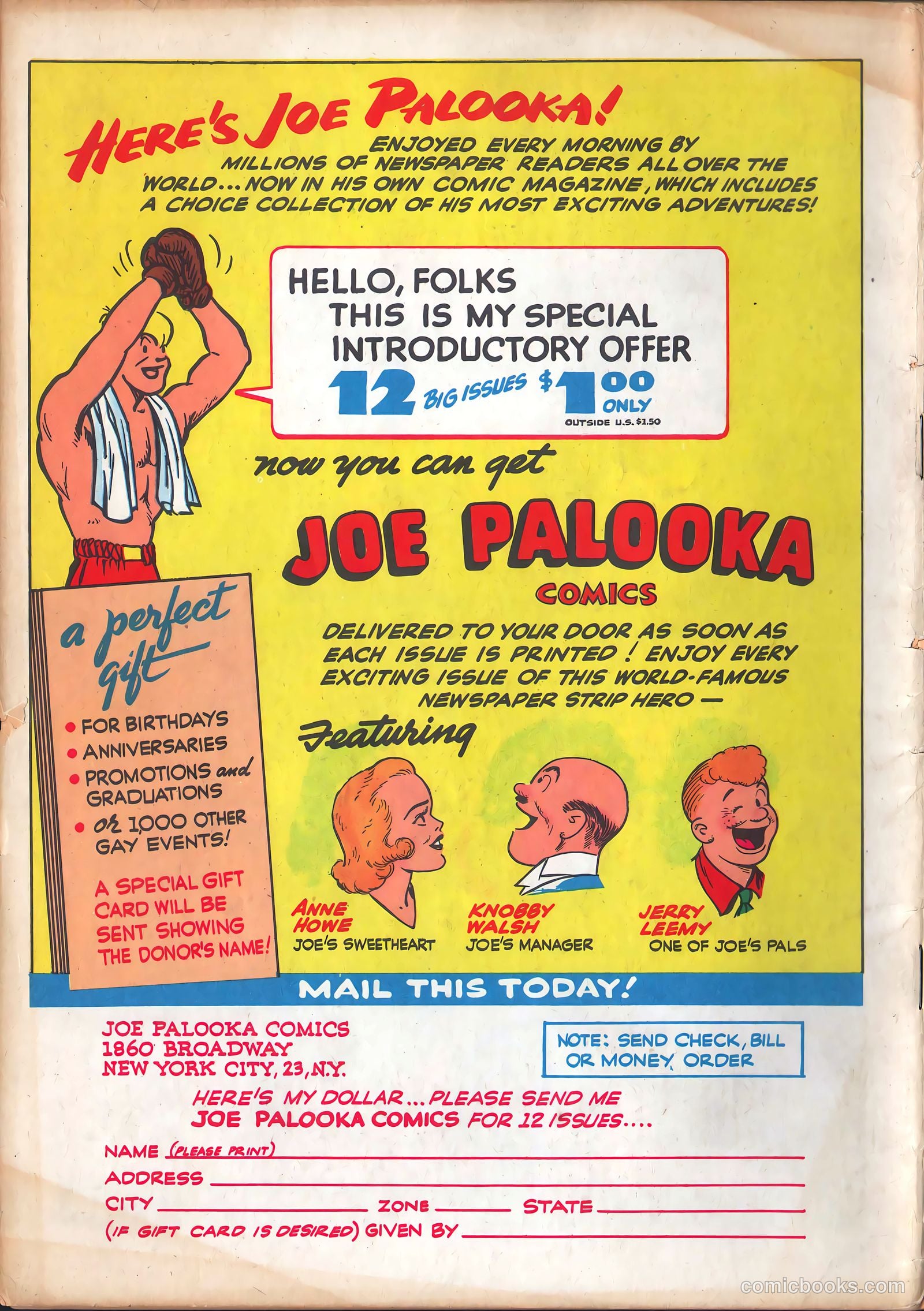 Joe Palooka #5 — page 53 of 53