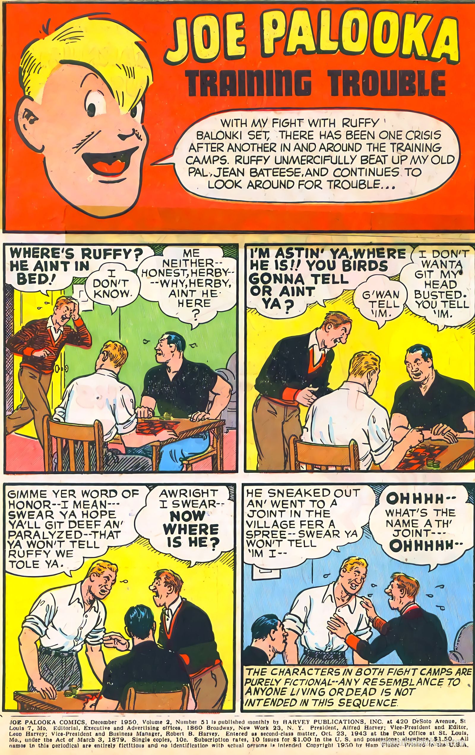 Joe Palooka #51 — page 5 of 37