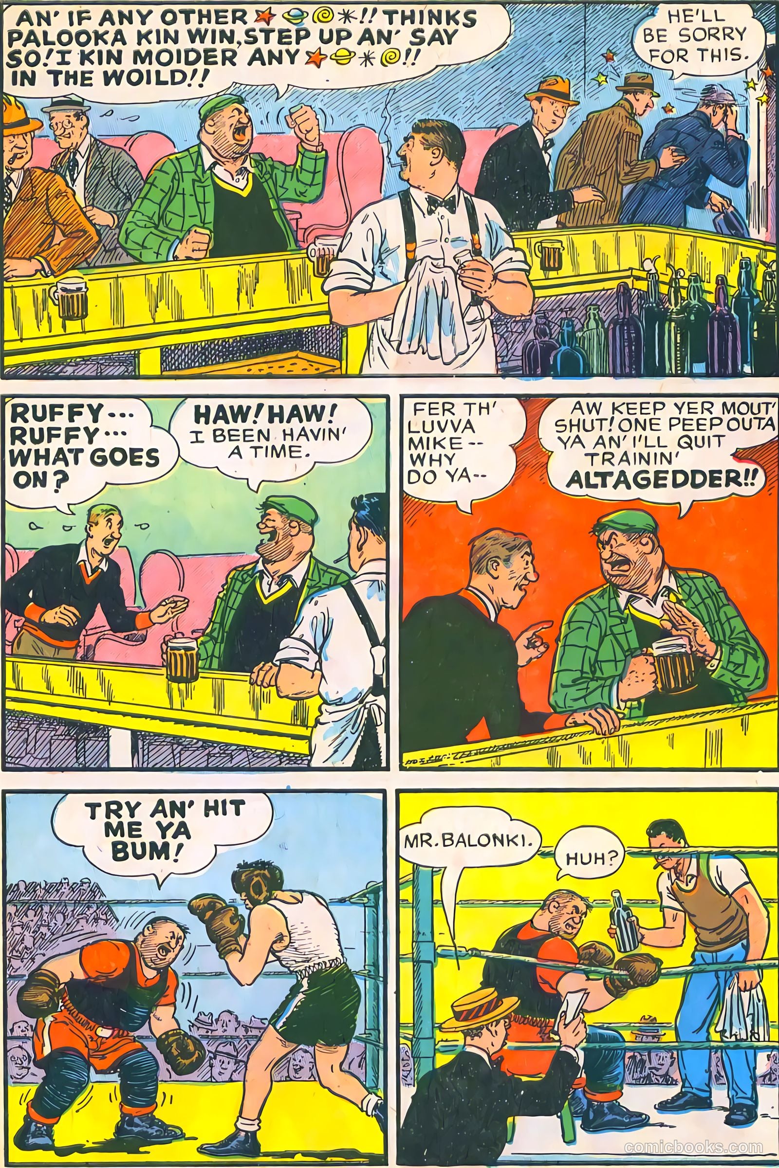 Joe Palooka #51 — page 8 of 37