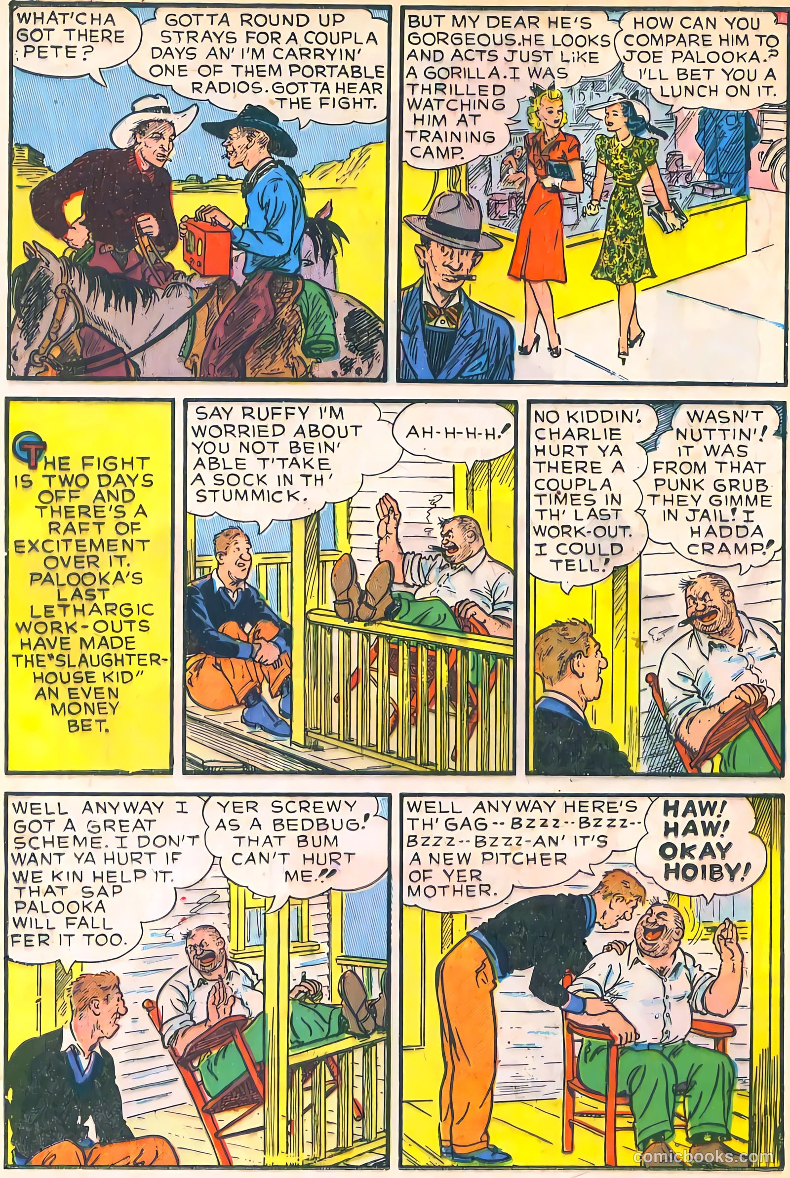 Joe Palooka #51 — page 17 of 37