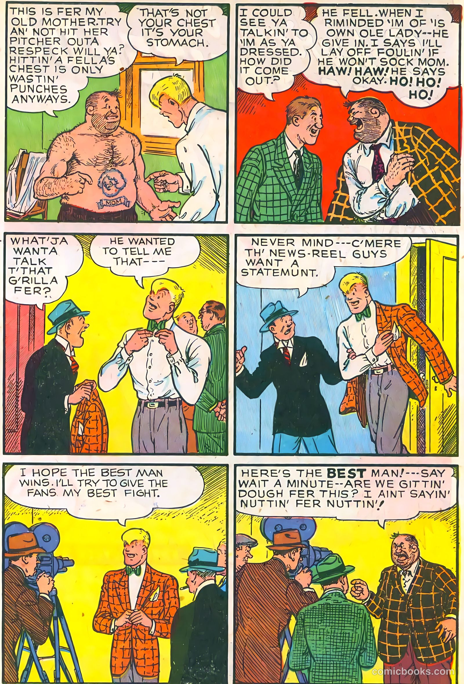 Joe Palooka #51 — page 20 of 37