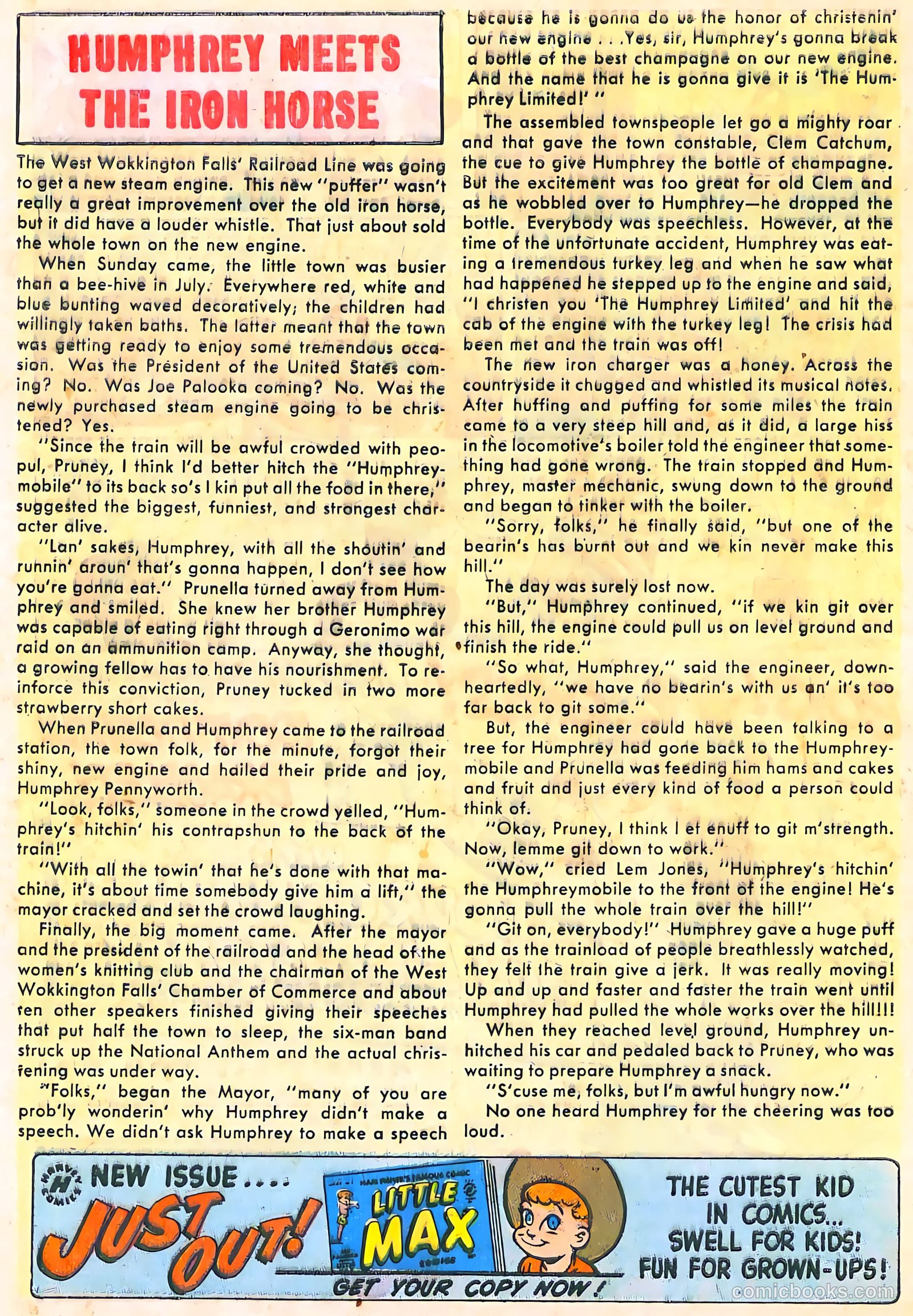 Joe Palooka #51 — page 33 of 37