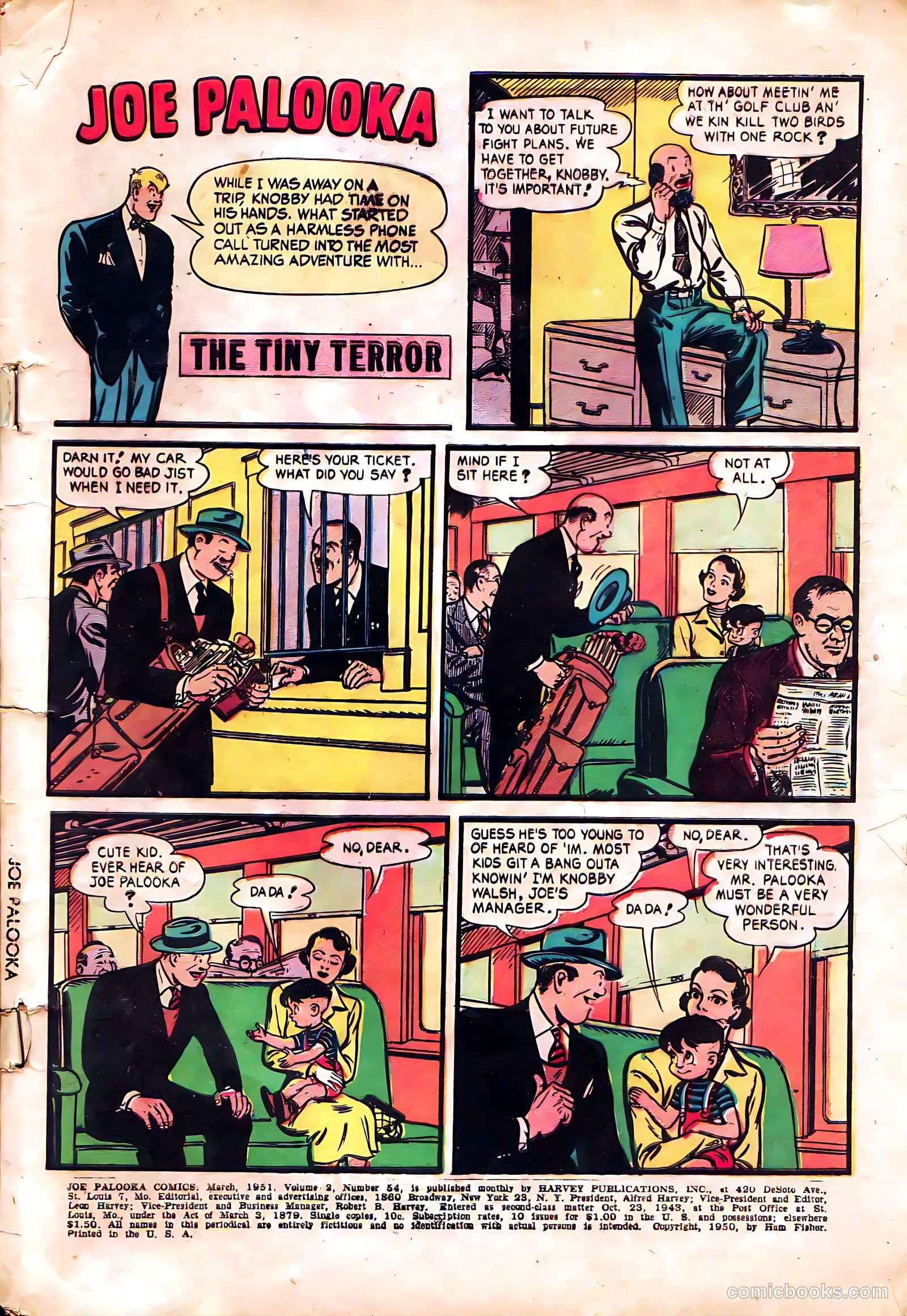 Joe Palooka Comics #54 — page 3 of 36