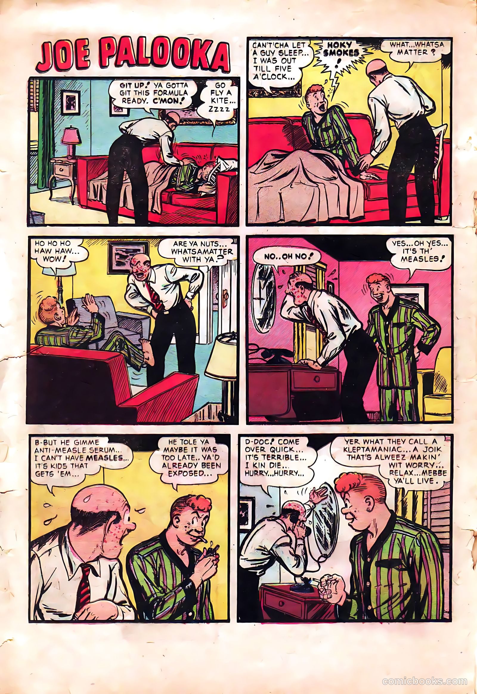 Joe Palooka Comics #54 — page 18 of 36
