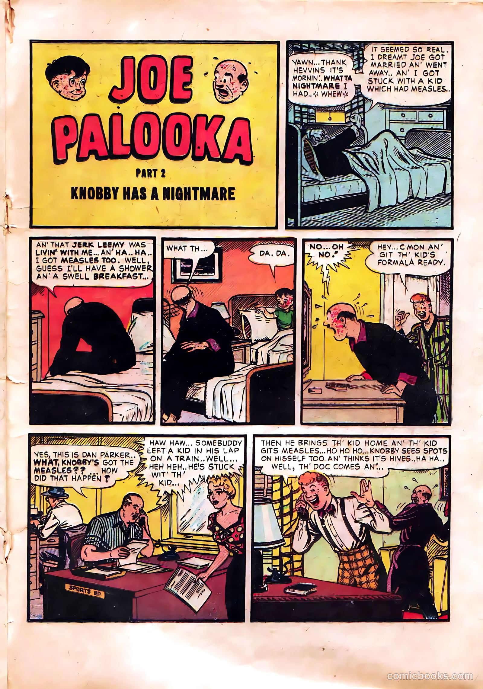 Joe Palooka Comics #54 — page 21 of 36