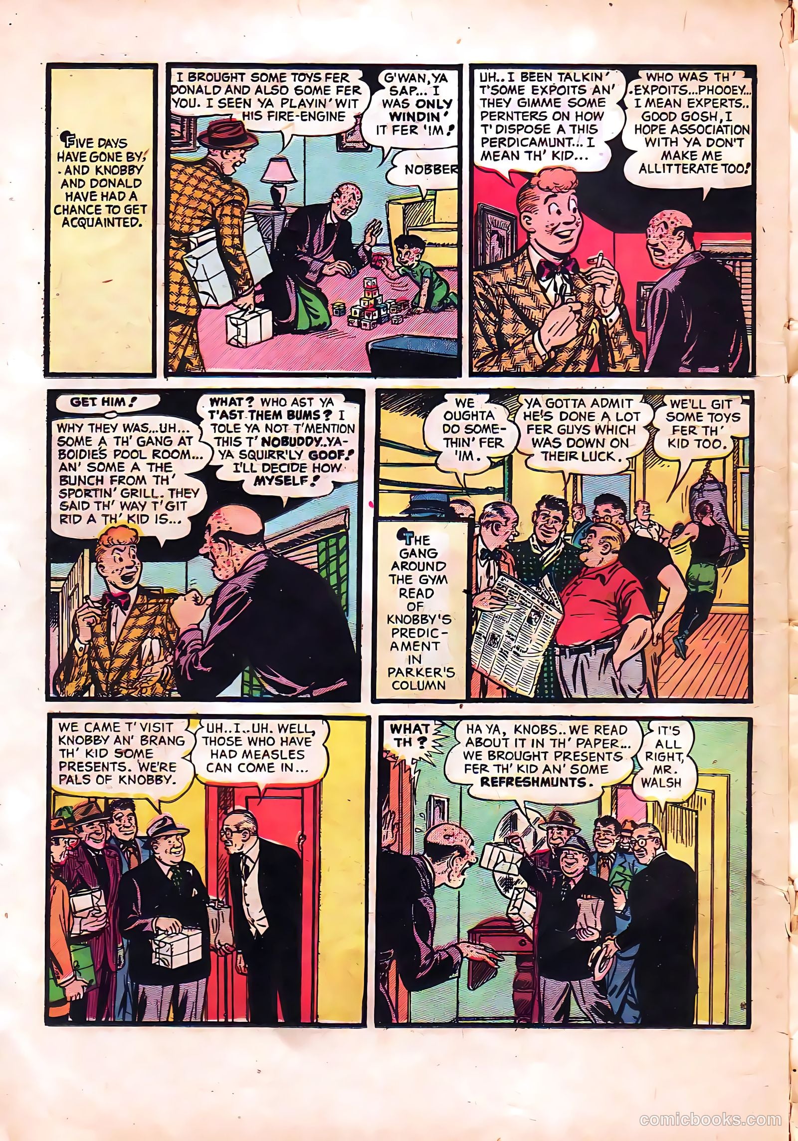Joe Palooka Comics #54 — page 22 of 36
