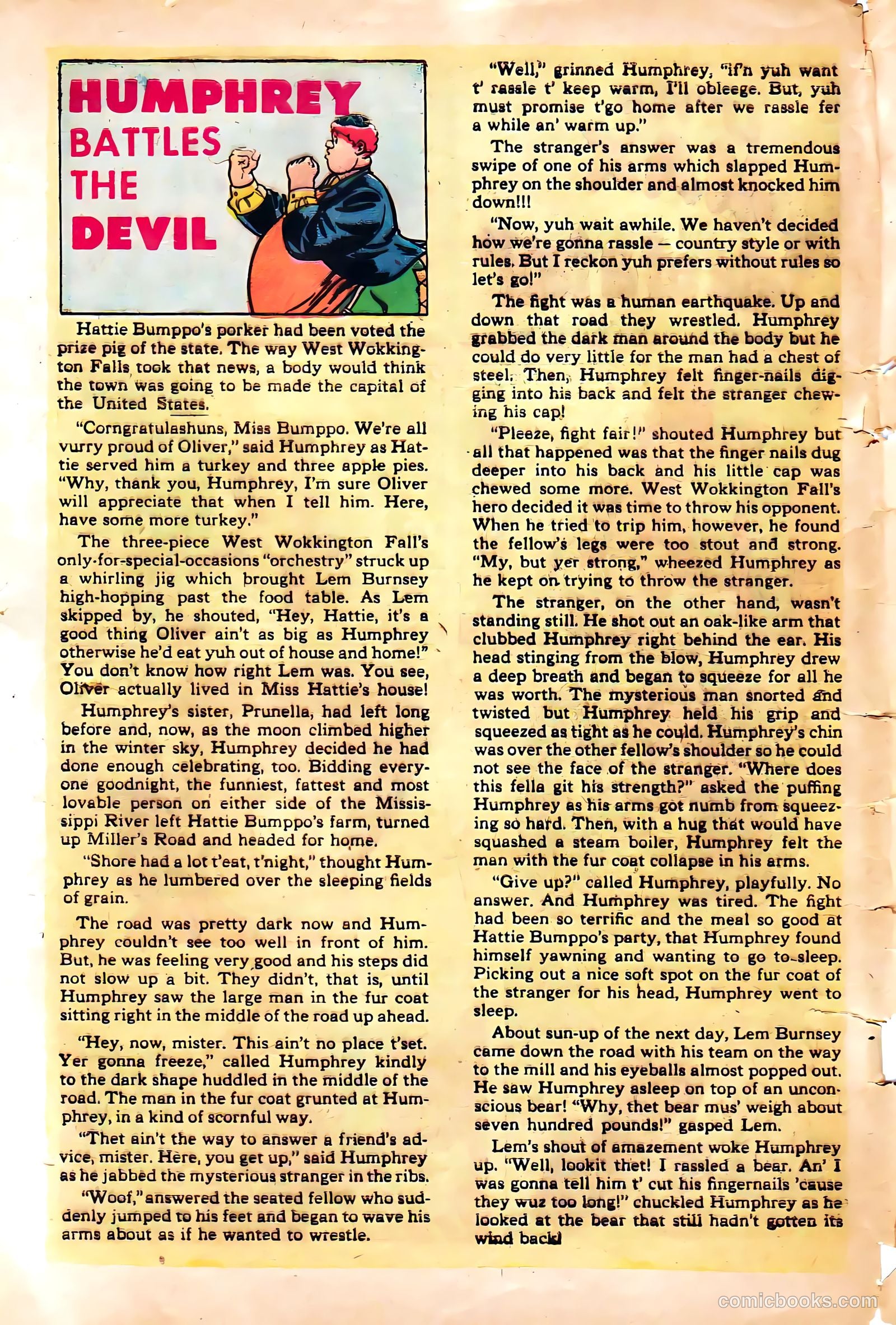 Joe Palooka Comics #54 — page 32 of 36