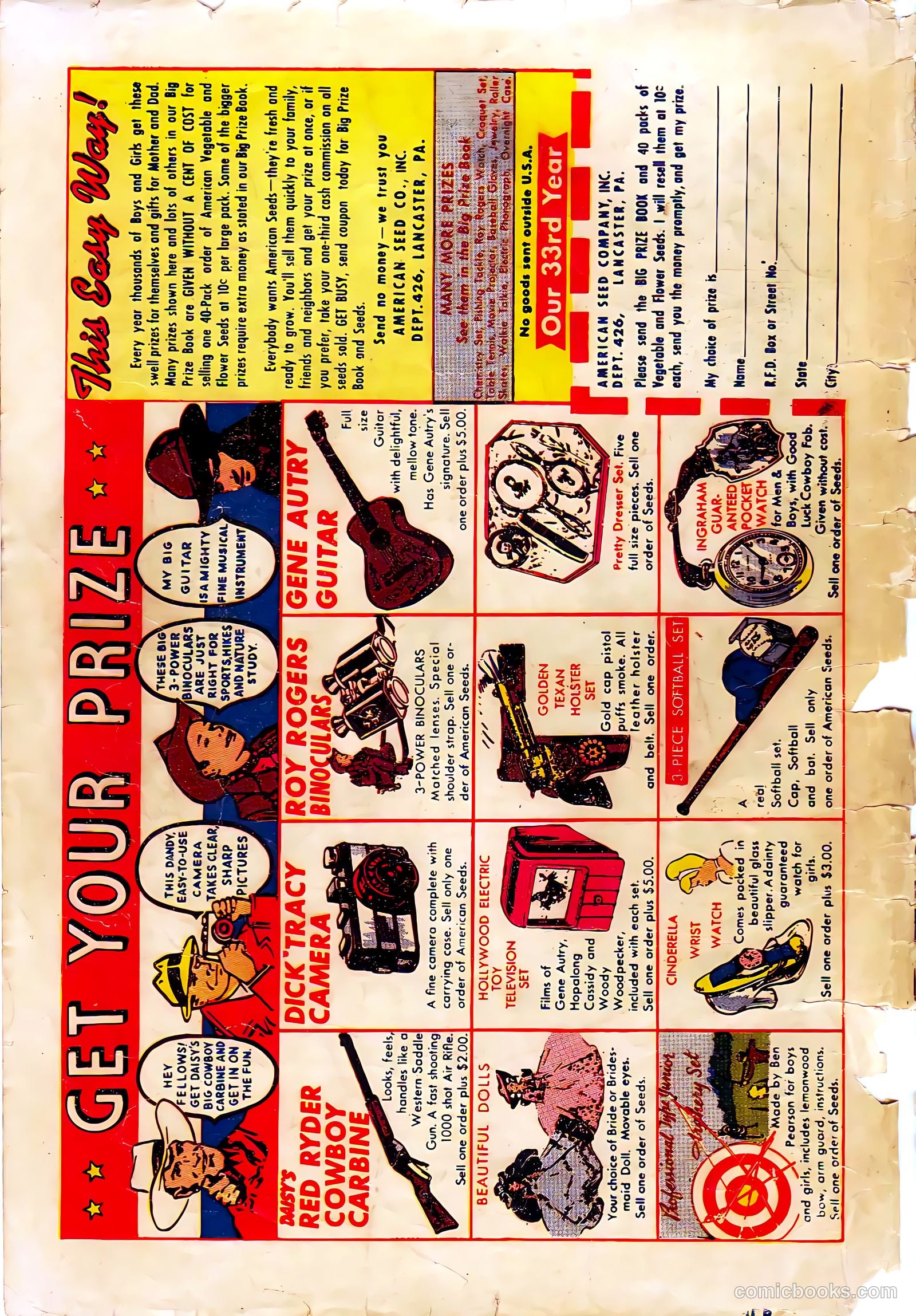 Joe Palooka Comics #54 — page 36 of 36