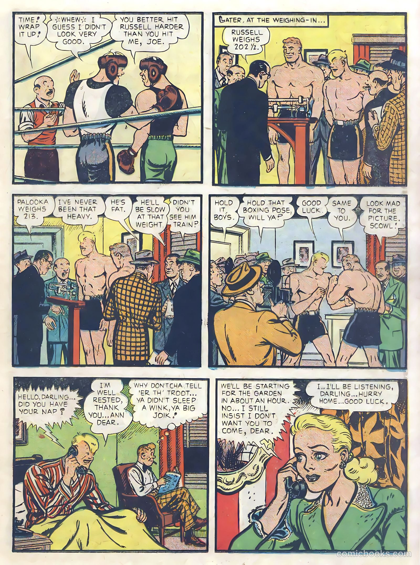 Joe Palooka #57 — page 11 of 36
