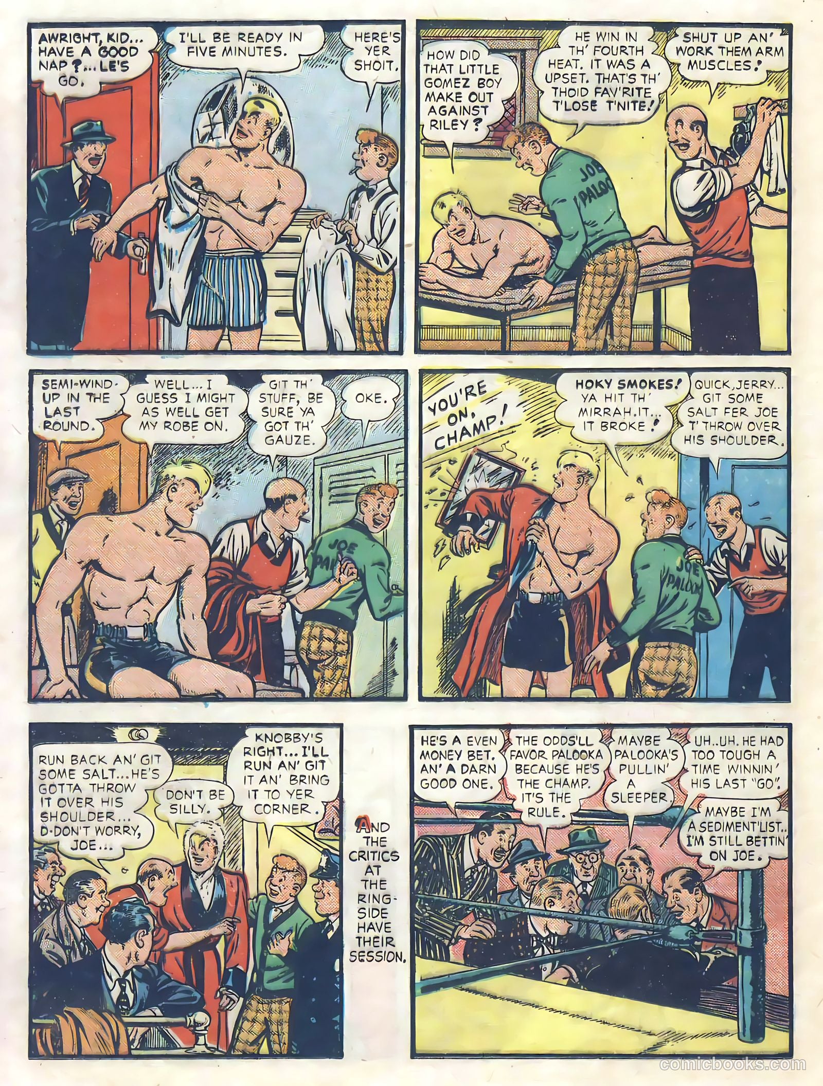 Joe Palooka #57 — page 12 of 36