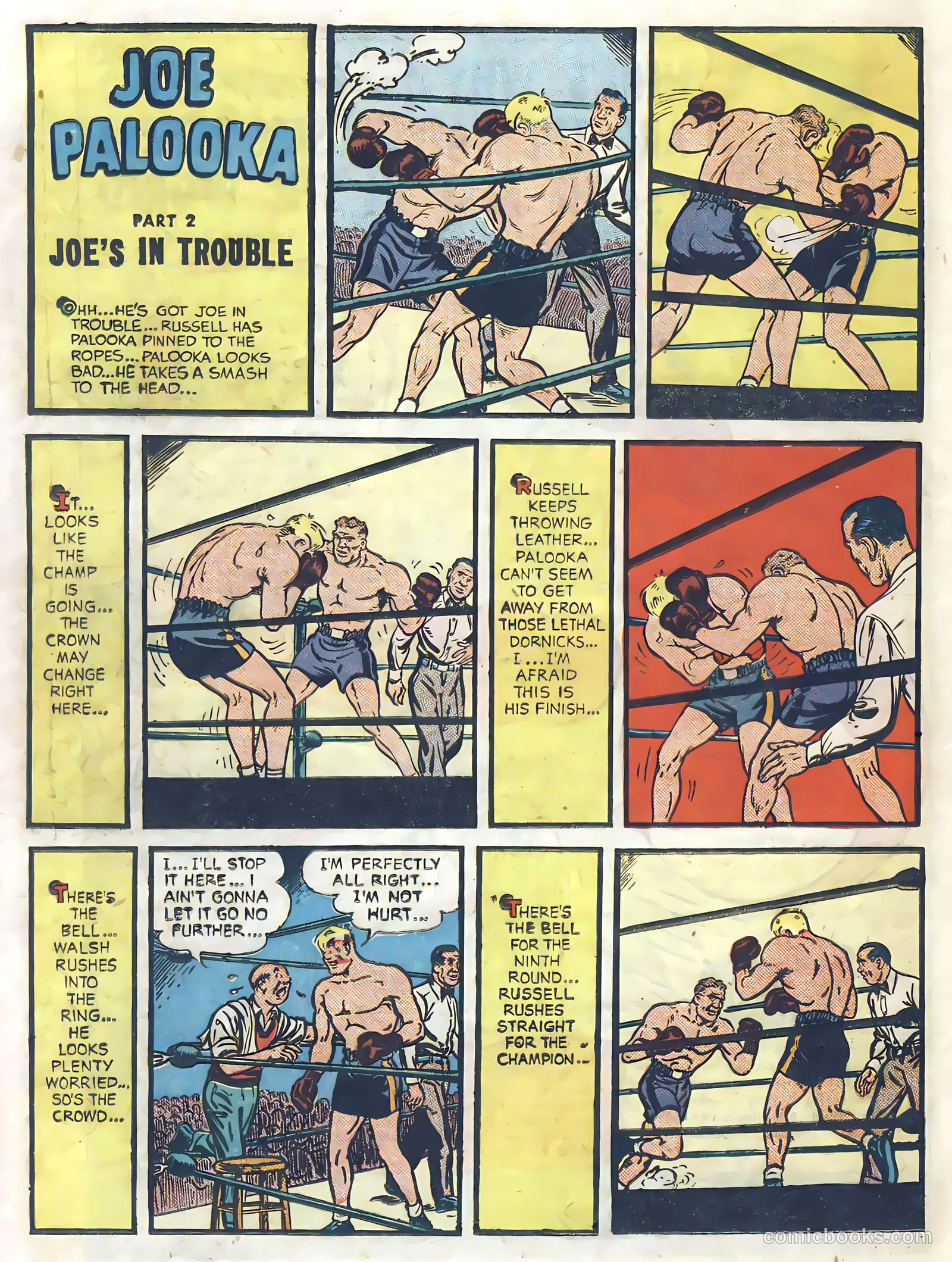 Joe Palooka #57 — page 18 of 36