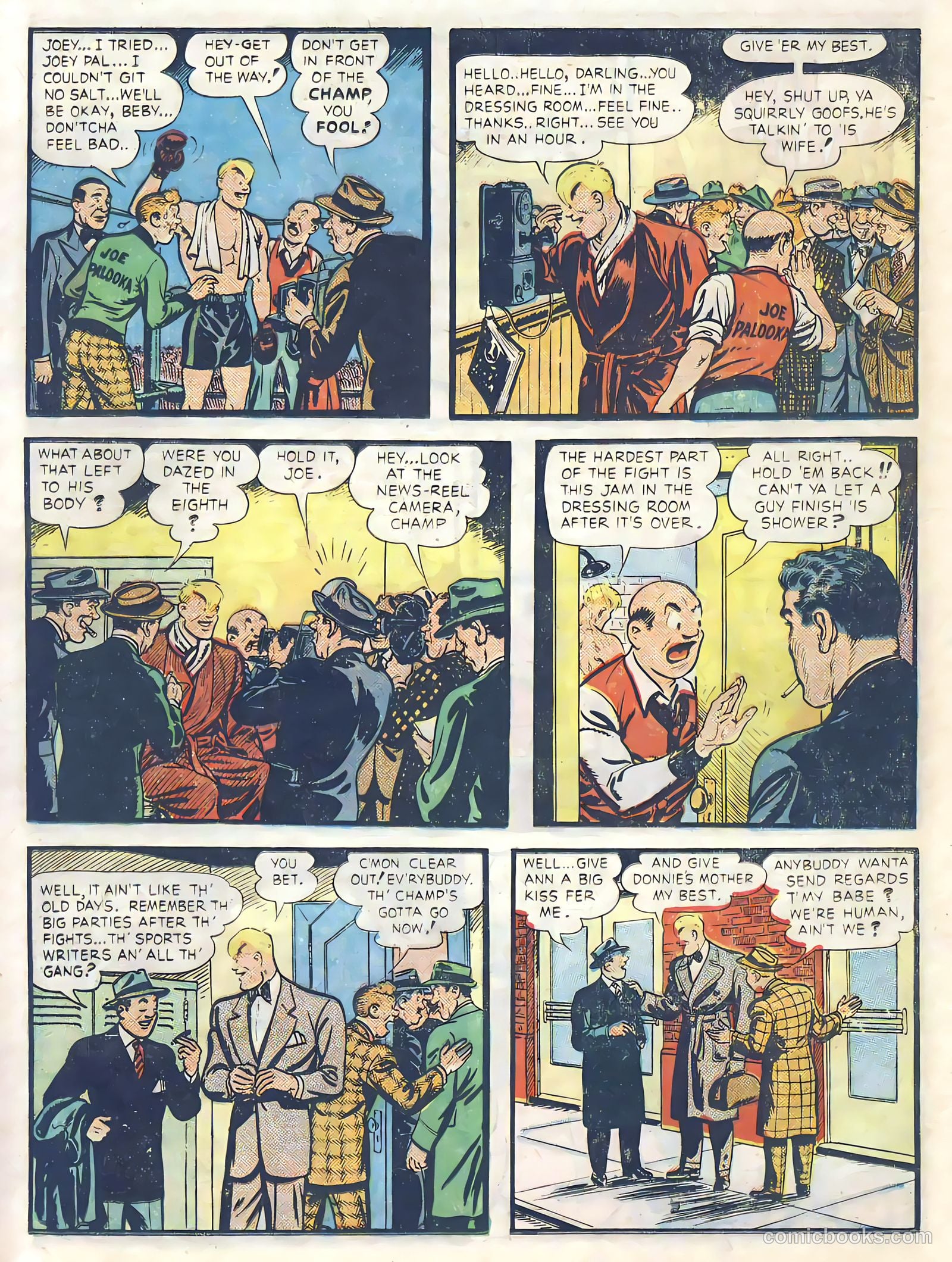 Joe Palooka #57 — page 22 of 36