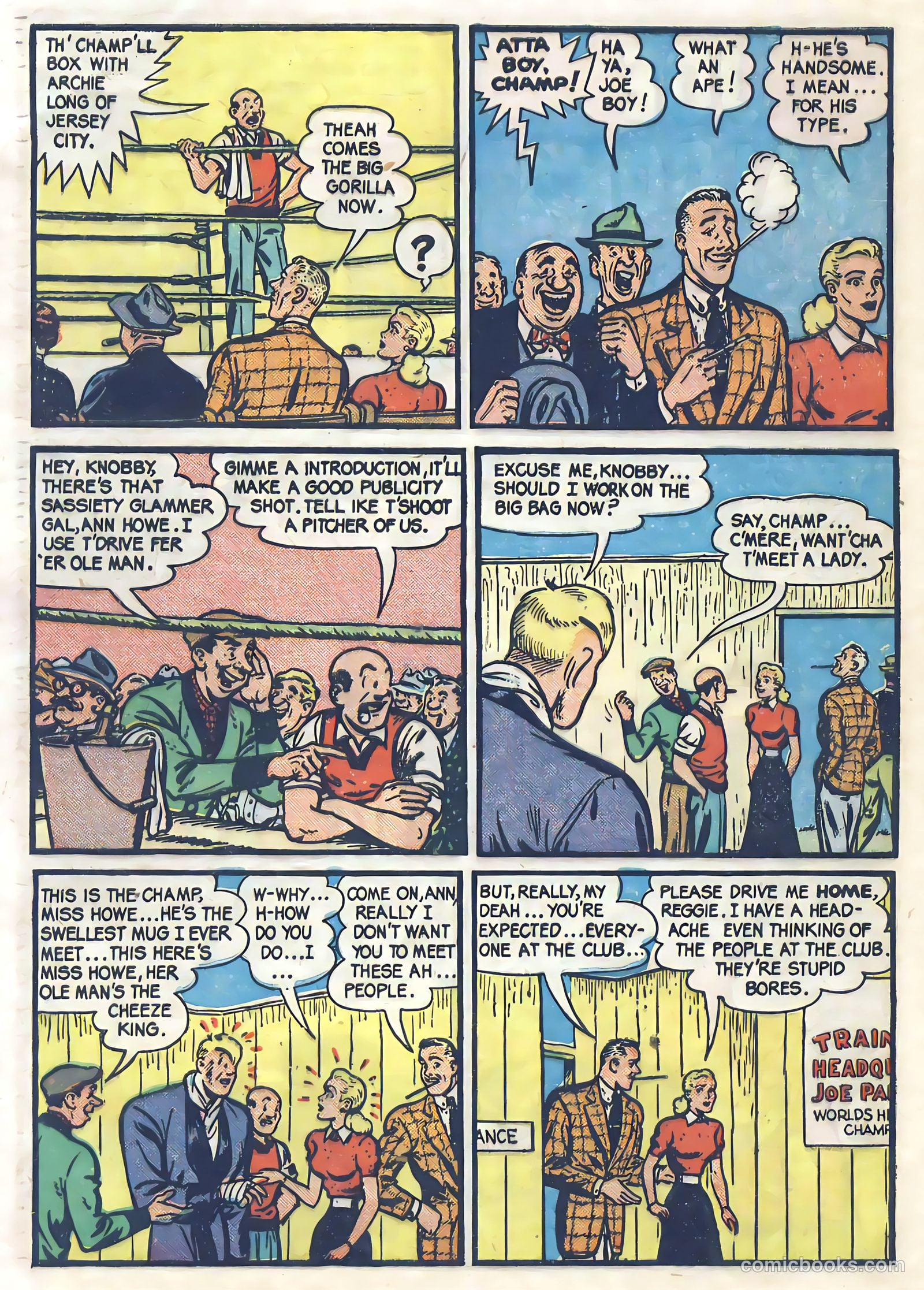 Joe Palooka #57 — page 28 of 36