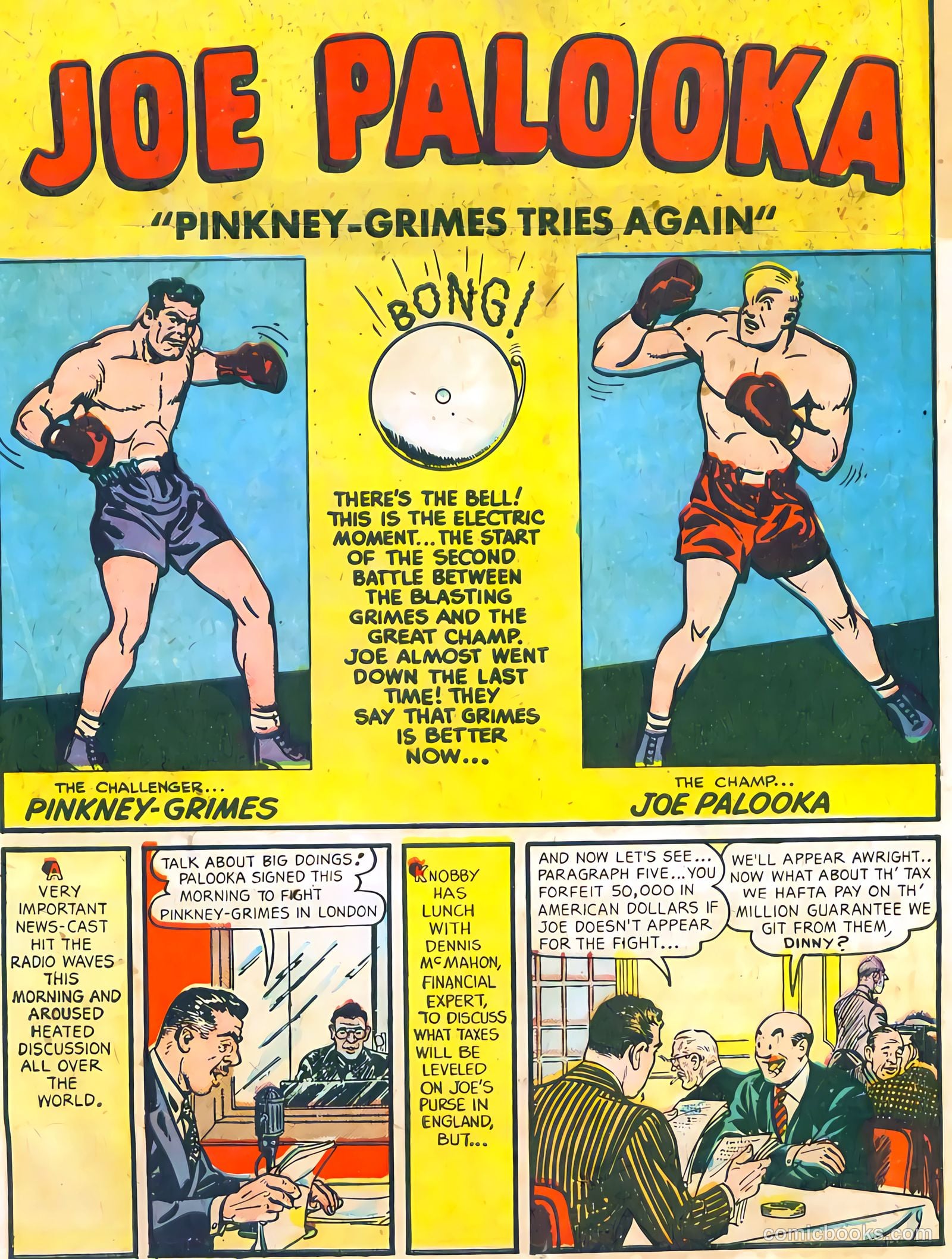 Joe Palooka Comics #58 — page 4 of 37