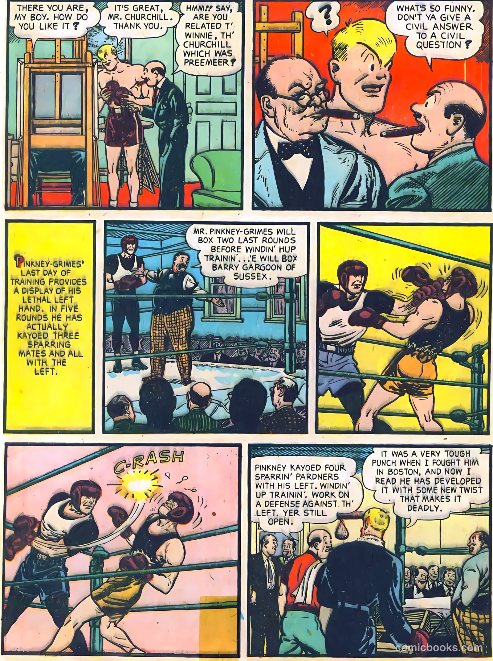 Joe Palooka Comics #58 — page 8 of 37