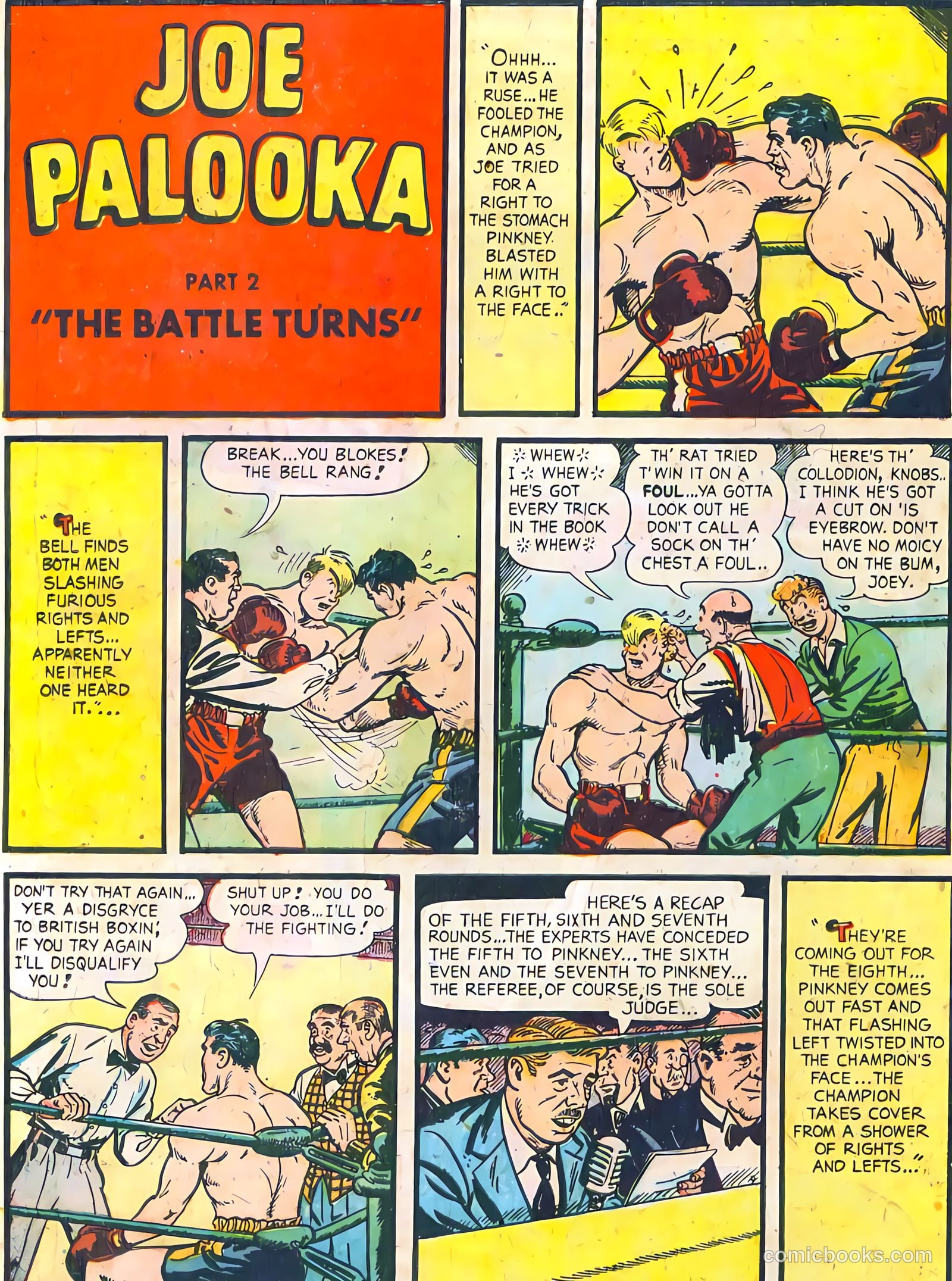 Joe Palooka Comics #58 — page 19 of 37