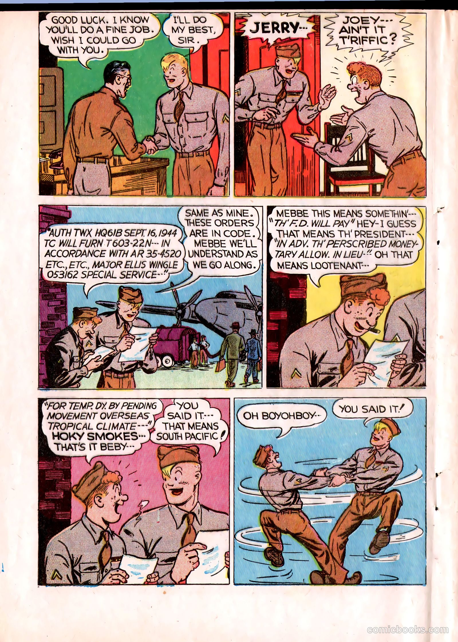Joe Palooka #6 — page 4 of 52