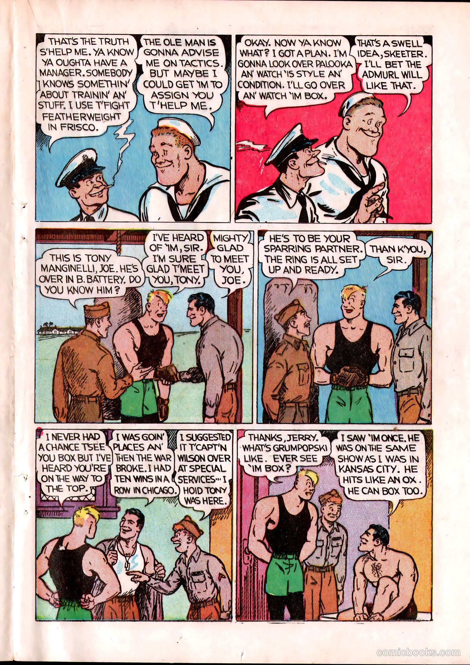 Joe Palooka #6 — page 19 of 52