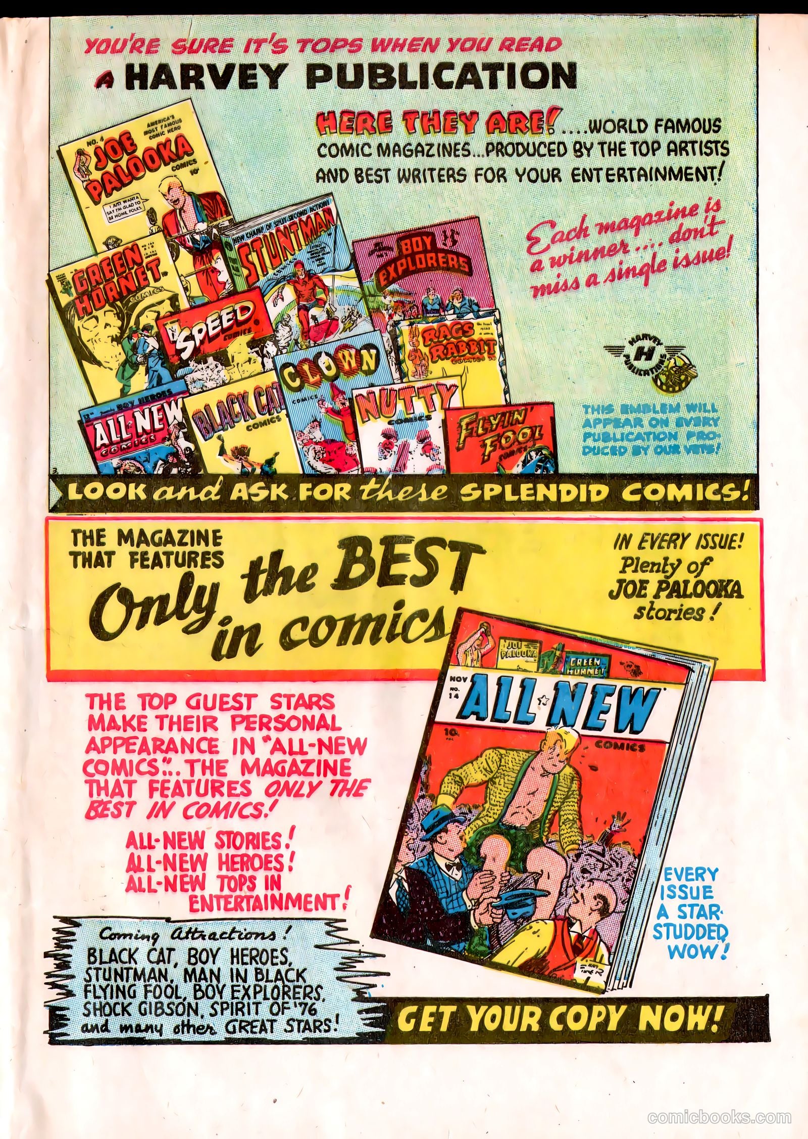 Joe Palooka #6 — page 49 of 52