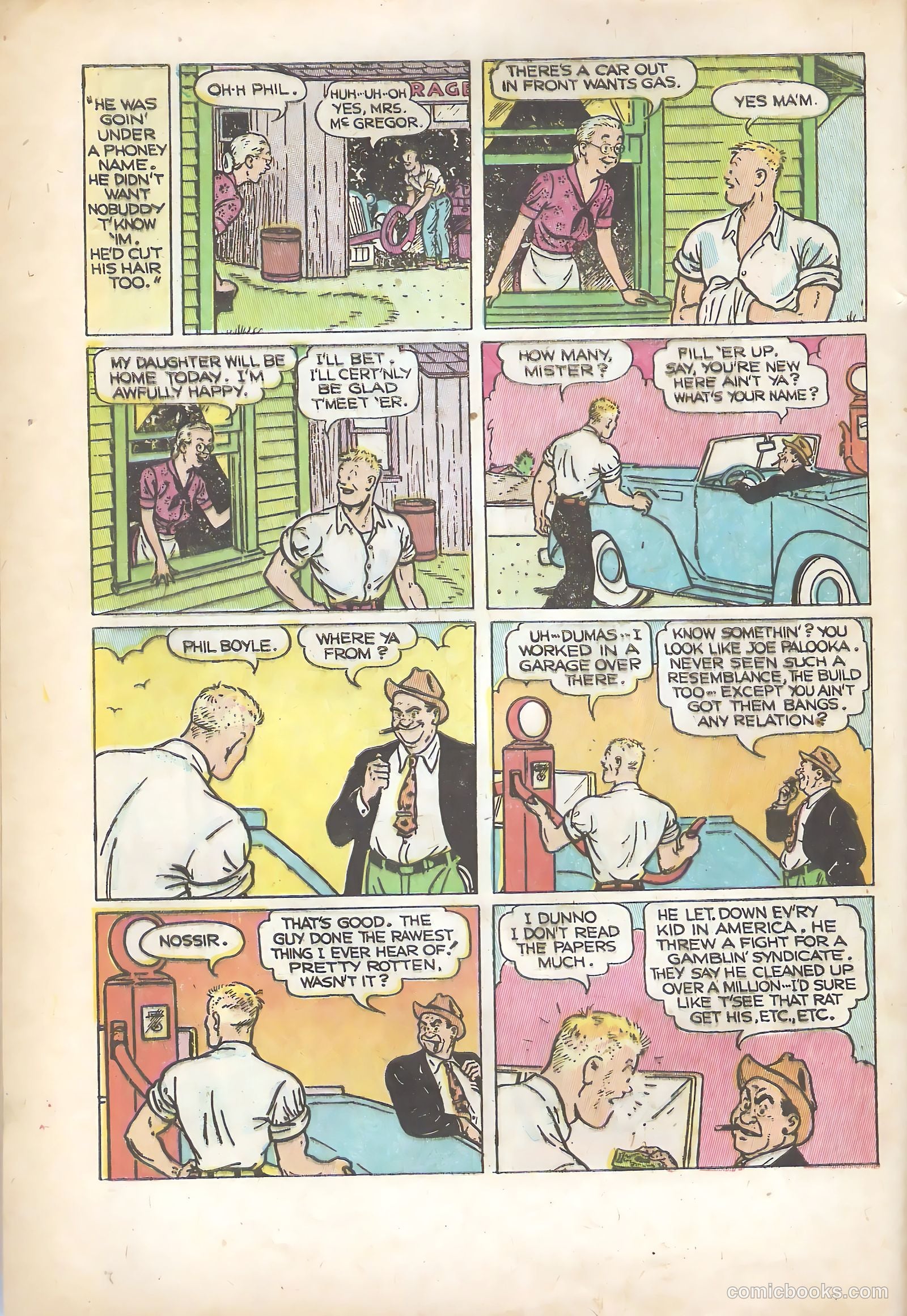 Joe Palooka Comics #62 — page 6 of 36