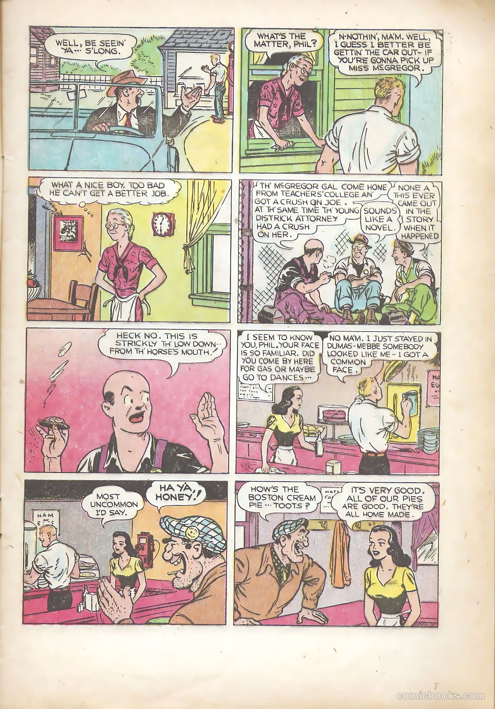Joe Palooka Comics #62 — page 7 of 36
