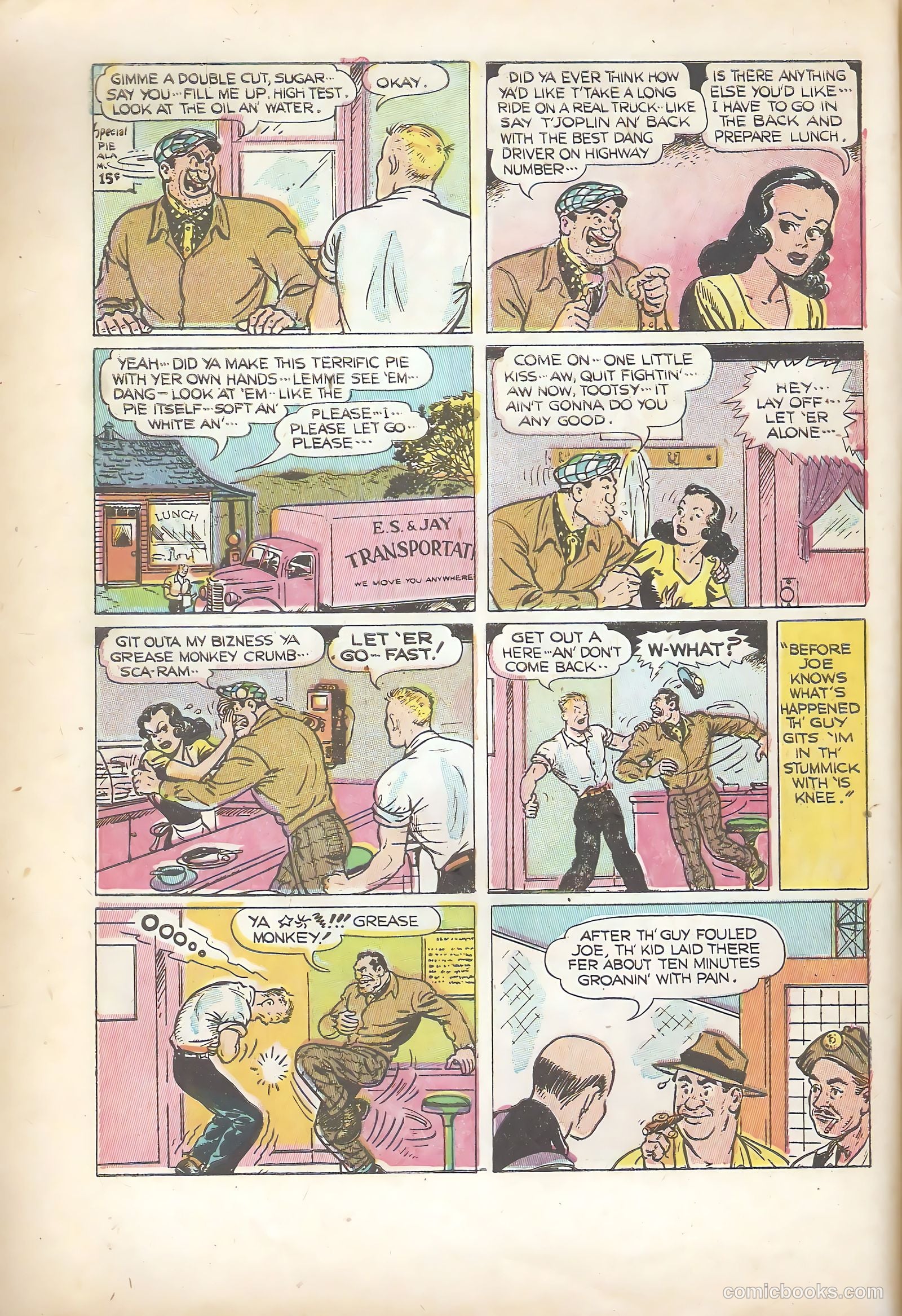 Joe Palooka Comics #62 — page 8 of 36