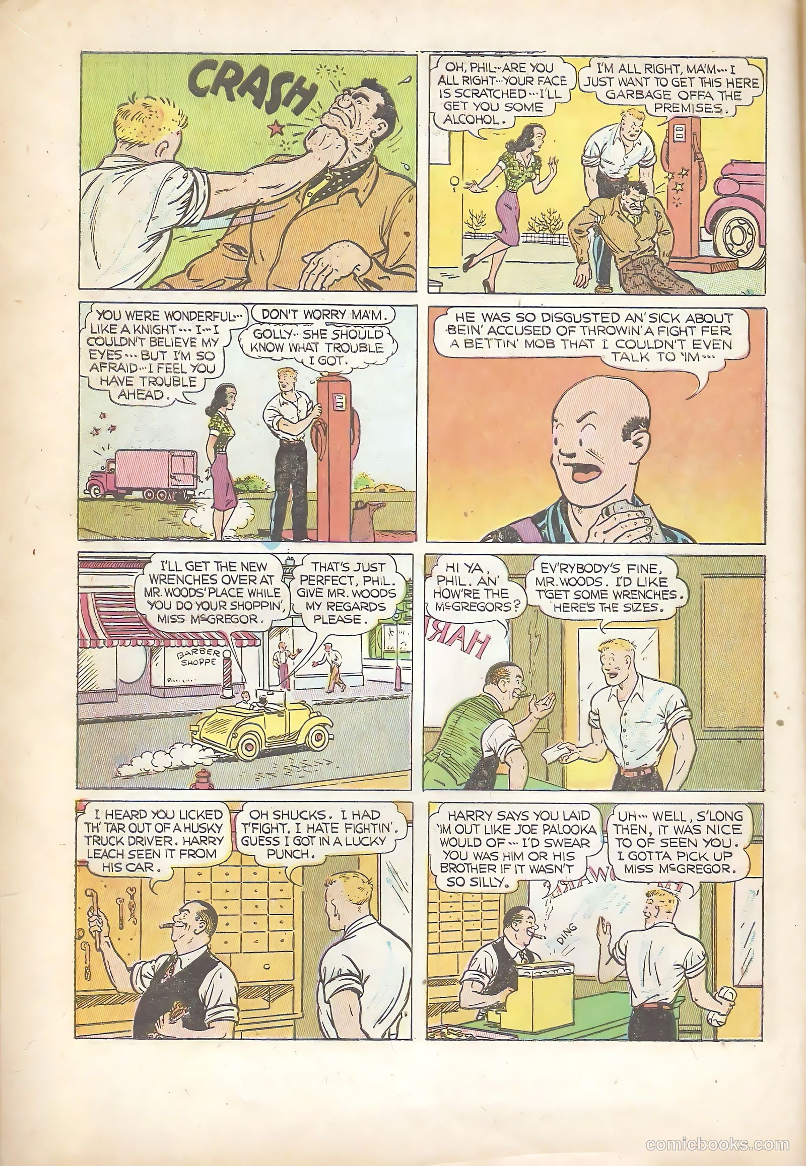 Joe Palooka Comics #62 — page 10 of 36