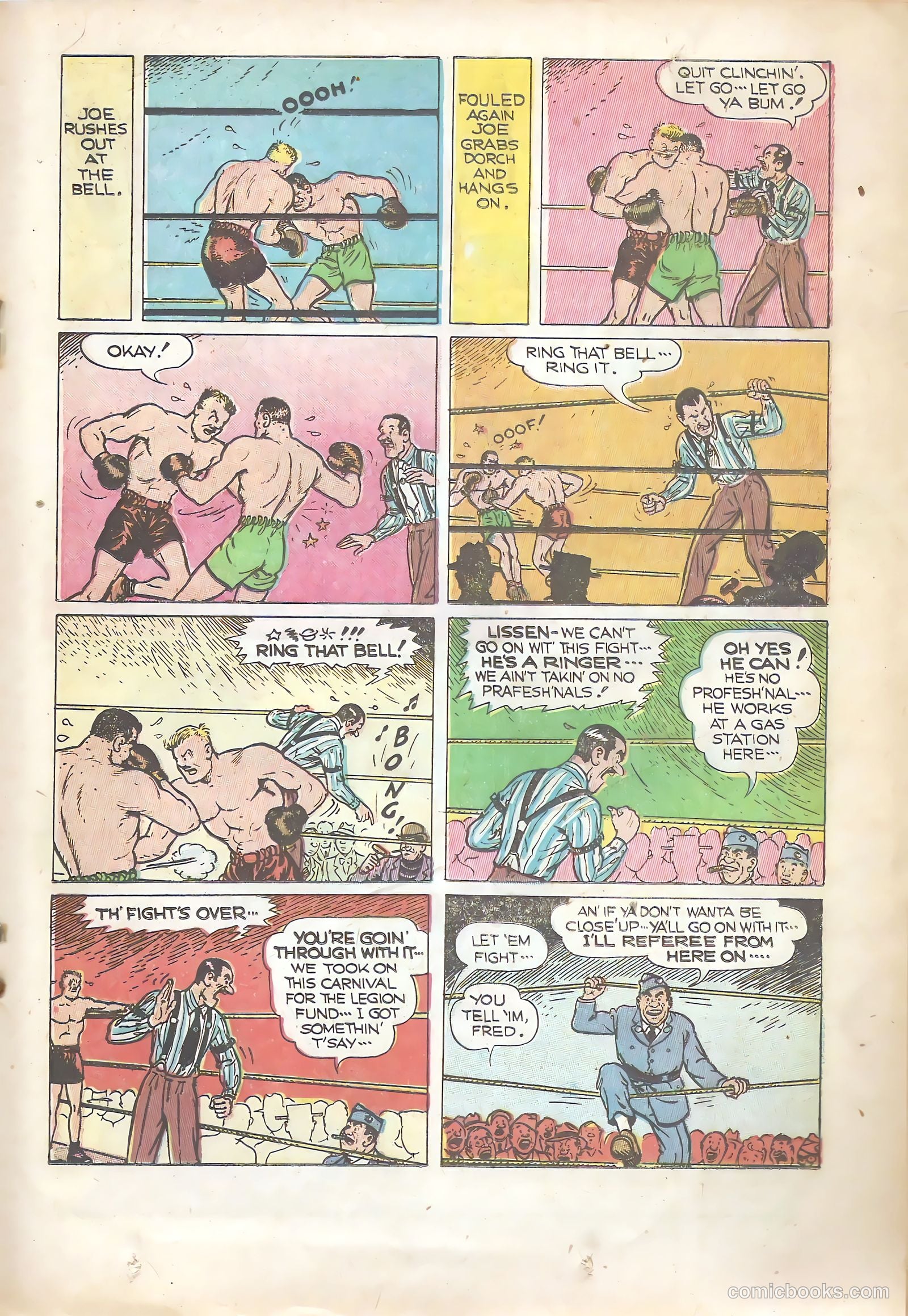 Joe Palooka Comics #62 — page 19 of 36