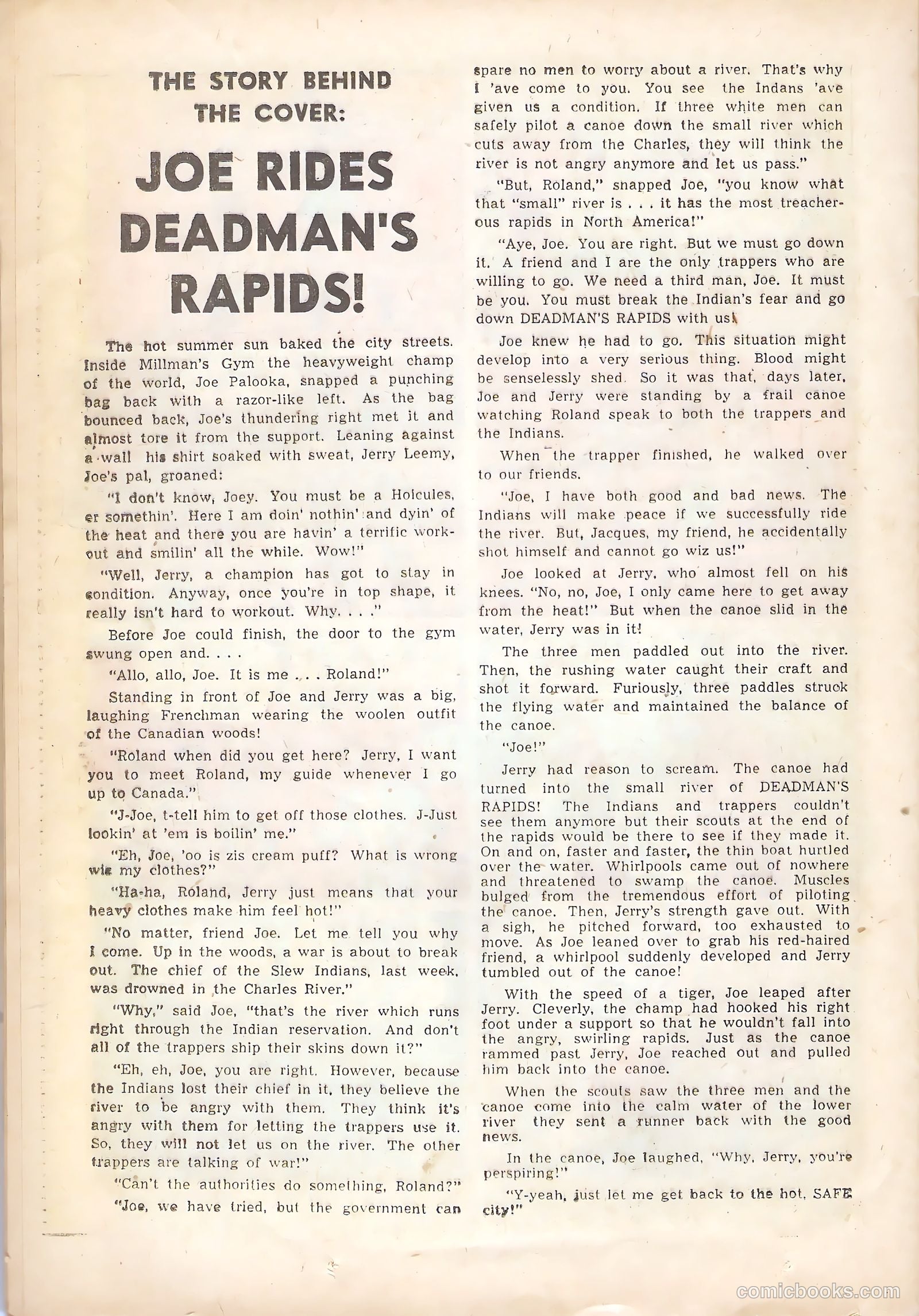 Joe Palooka Comics #62 — page 22 of 36