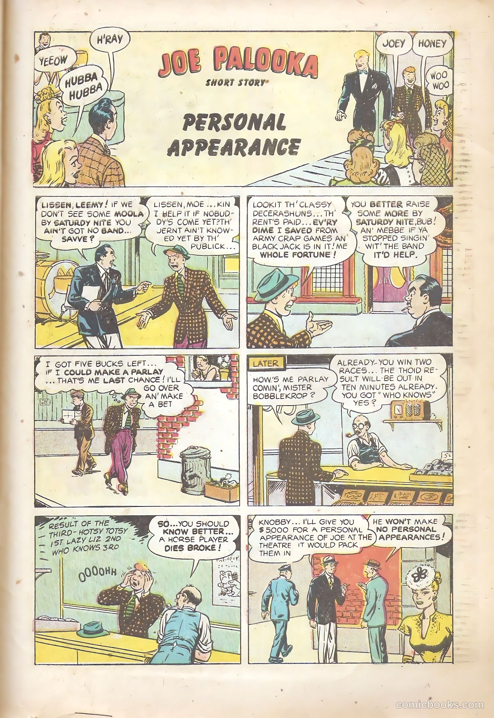 Joe Palooka Comics #62 — page 29 of 36
