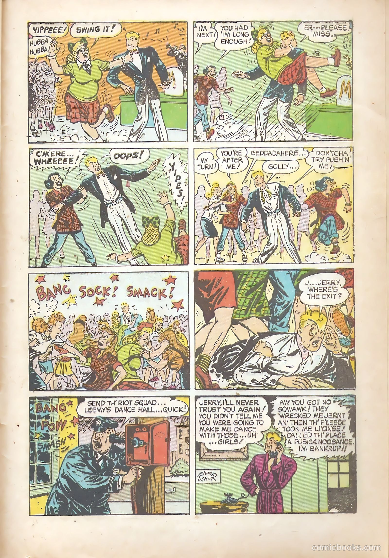 Joe Palooka Comics #62 — page 31 of 36