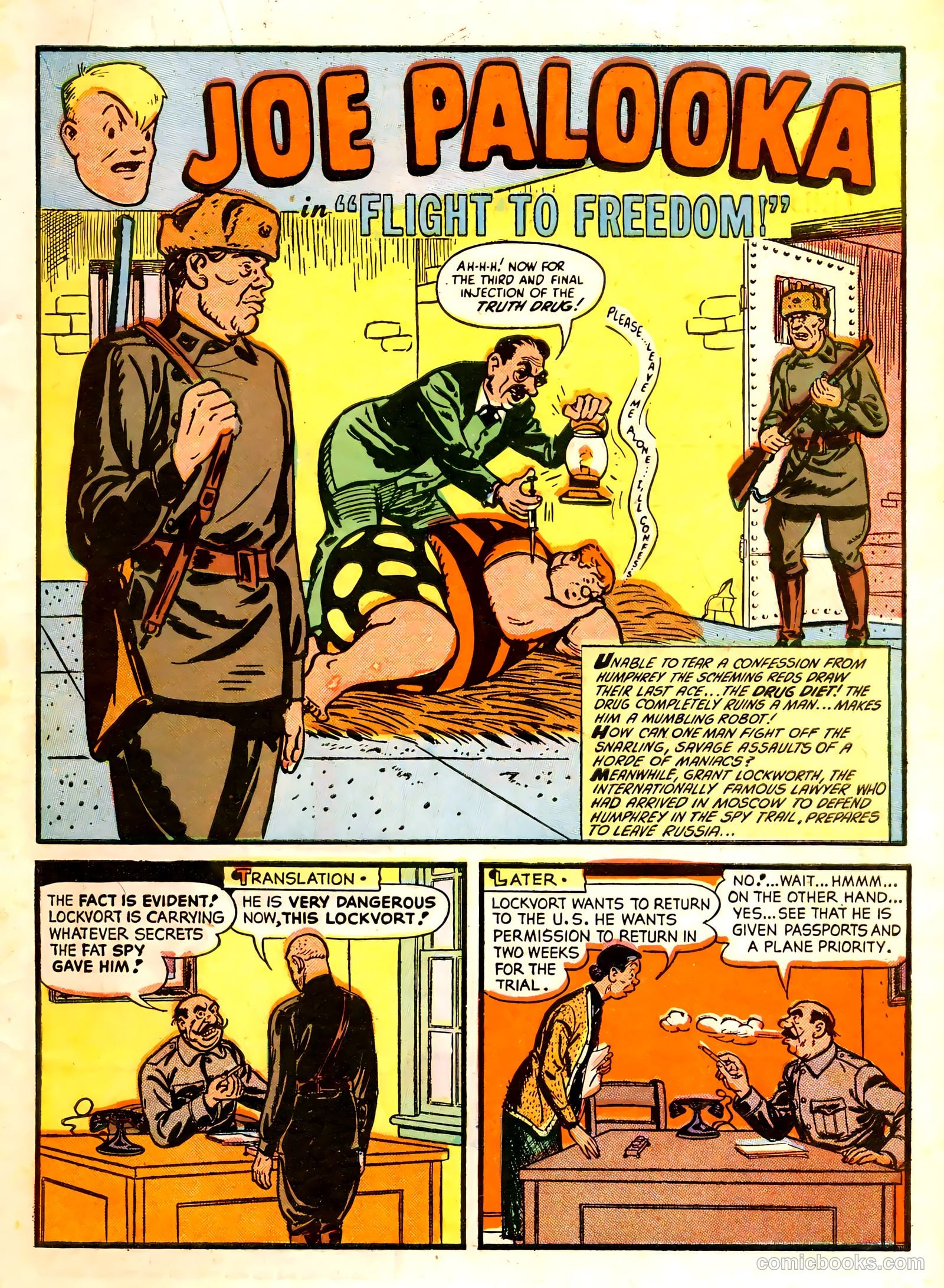 Joe Palooka Comics #67 — page 3 of 36