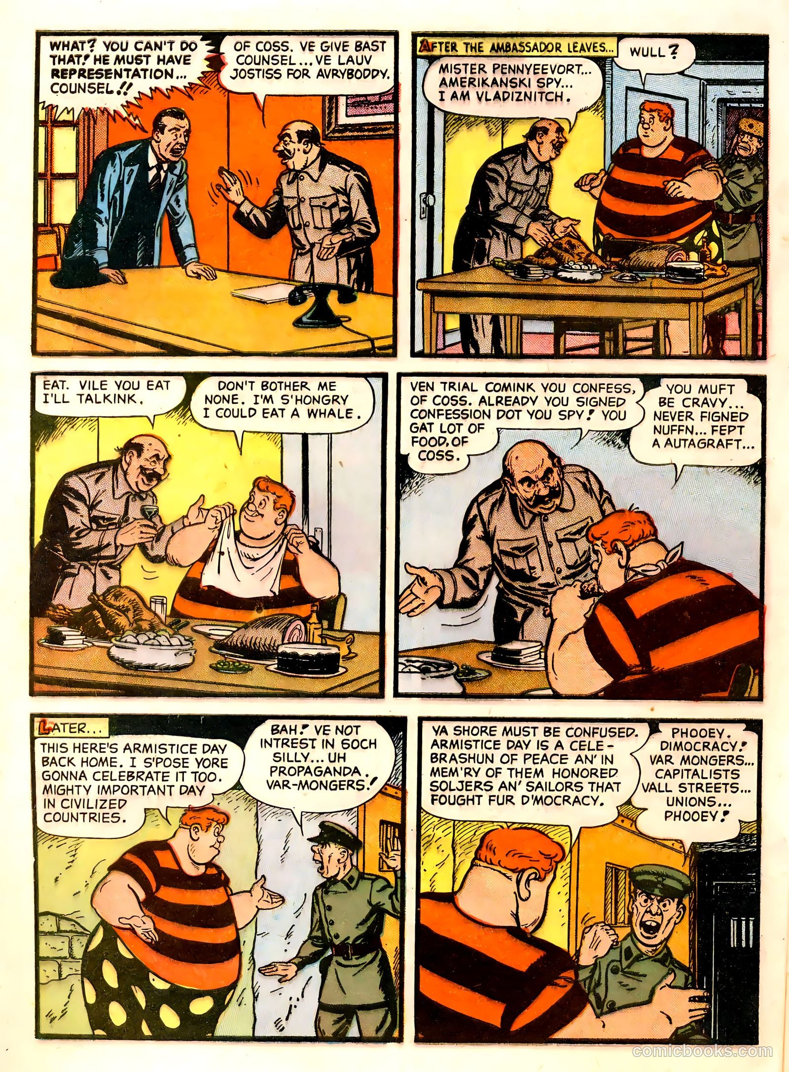 Joe Palooka Comics #67 — page 8 of 36