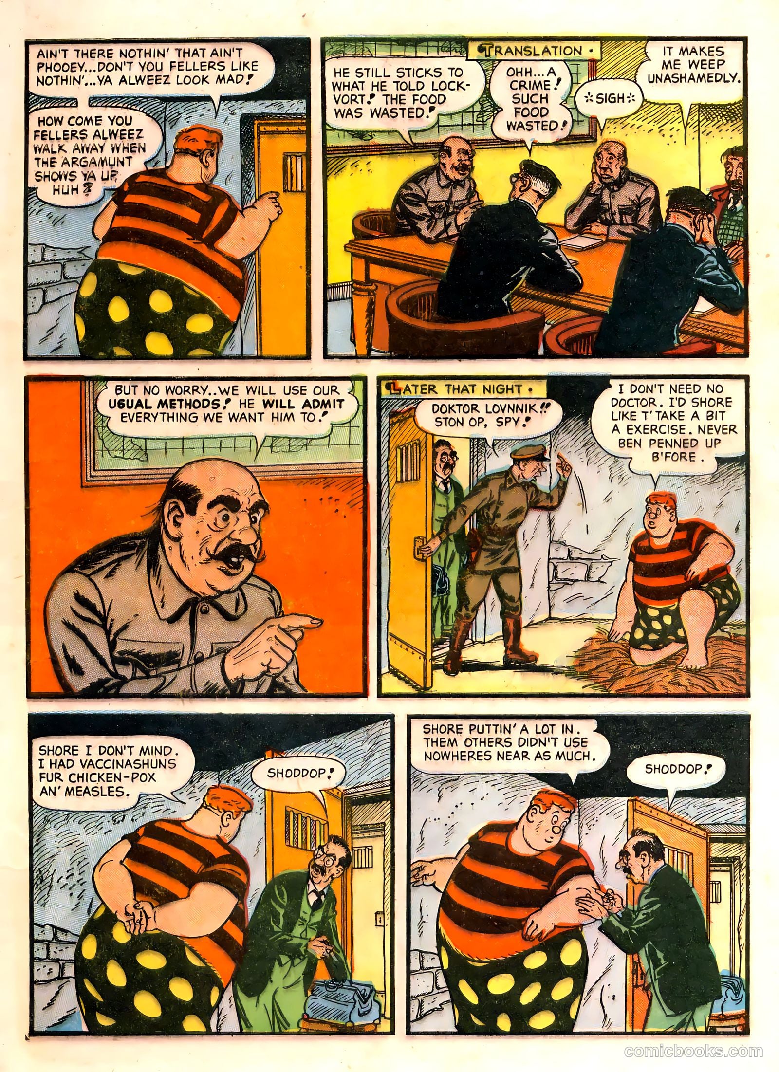 Joe Palooka Comics #67 — page 9 of 36