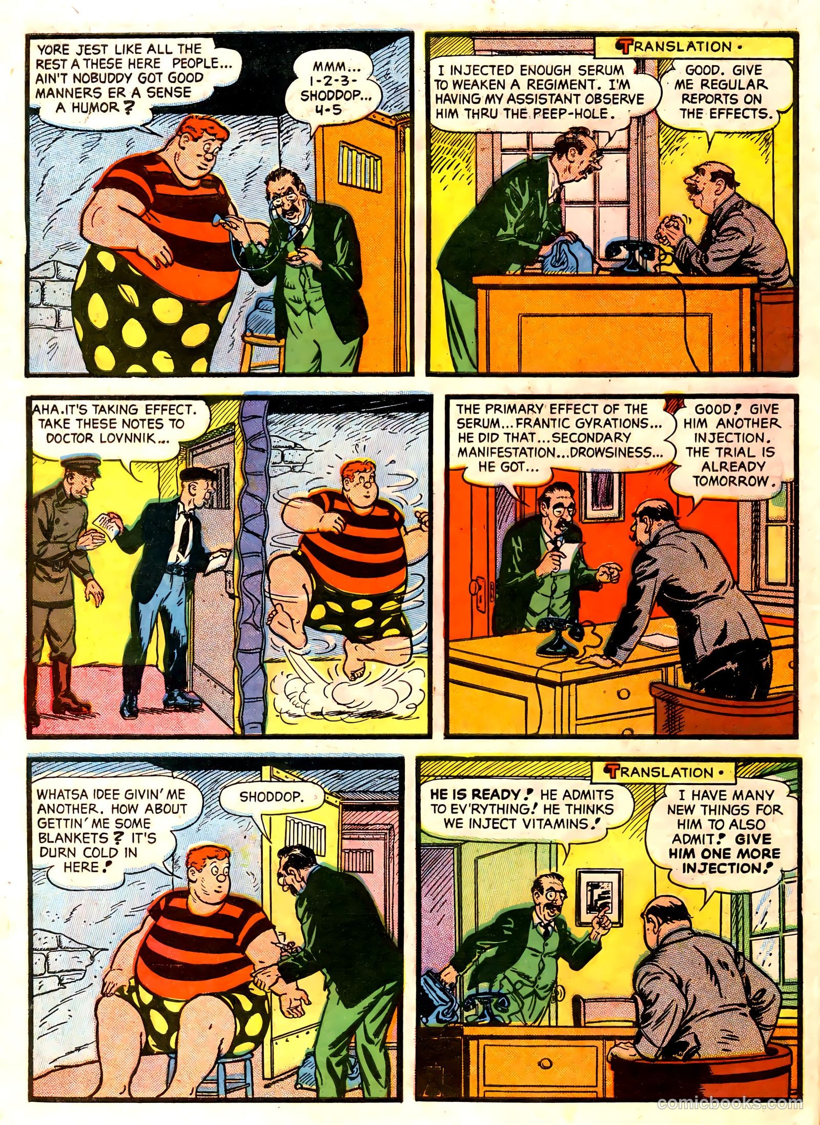 Joe Palooka Comics #67 — page 10 of 36