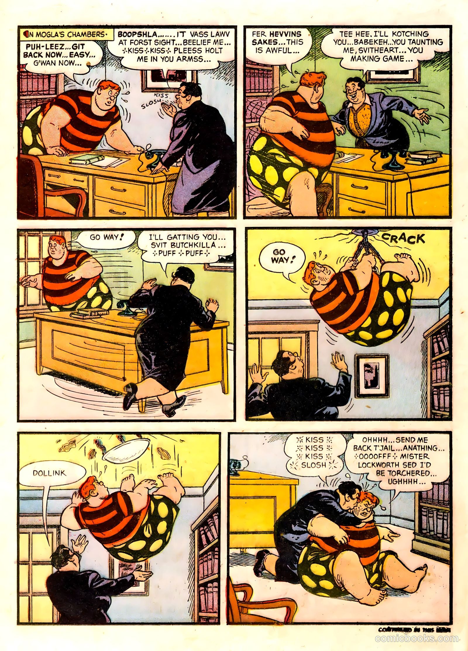 Joe Palooka Comics #67 — page 16 of 36