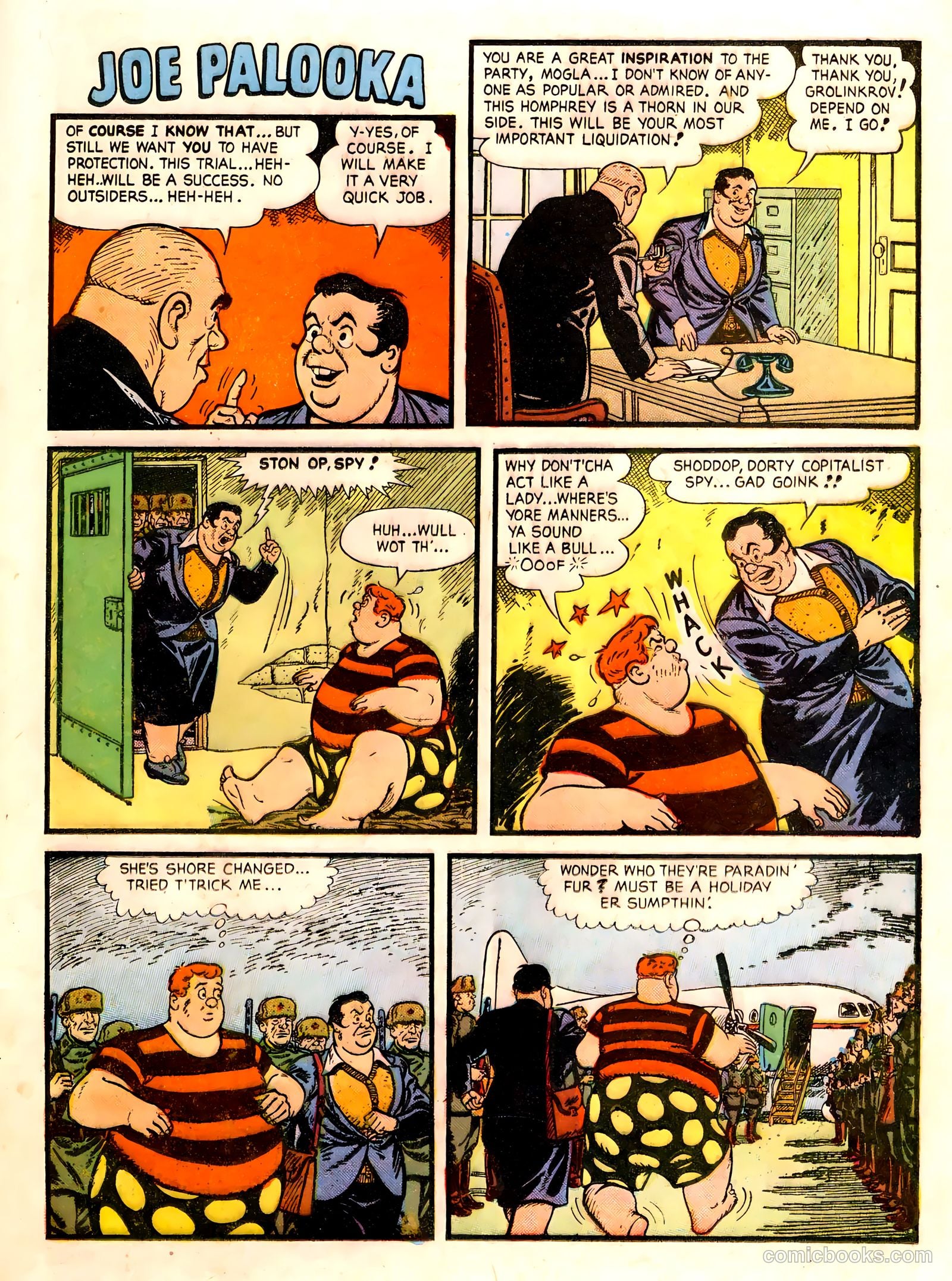 Joe Palooka Comics #67 — page 21 of 36