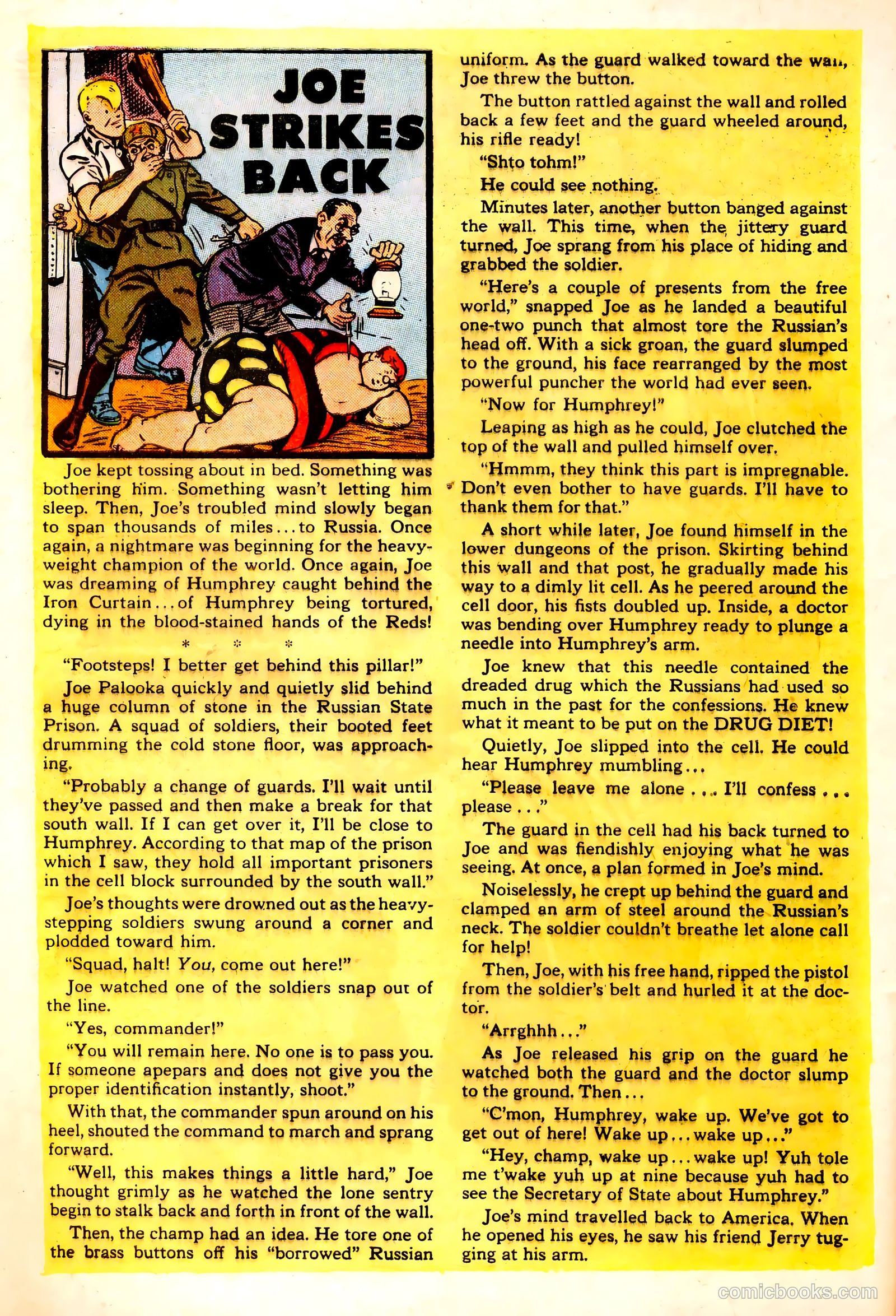 Joe Palooka Comics #67 — page 32 of 36