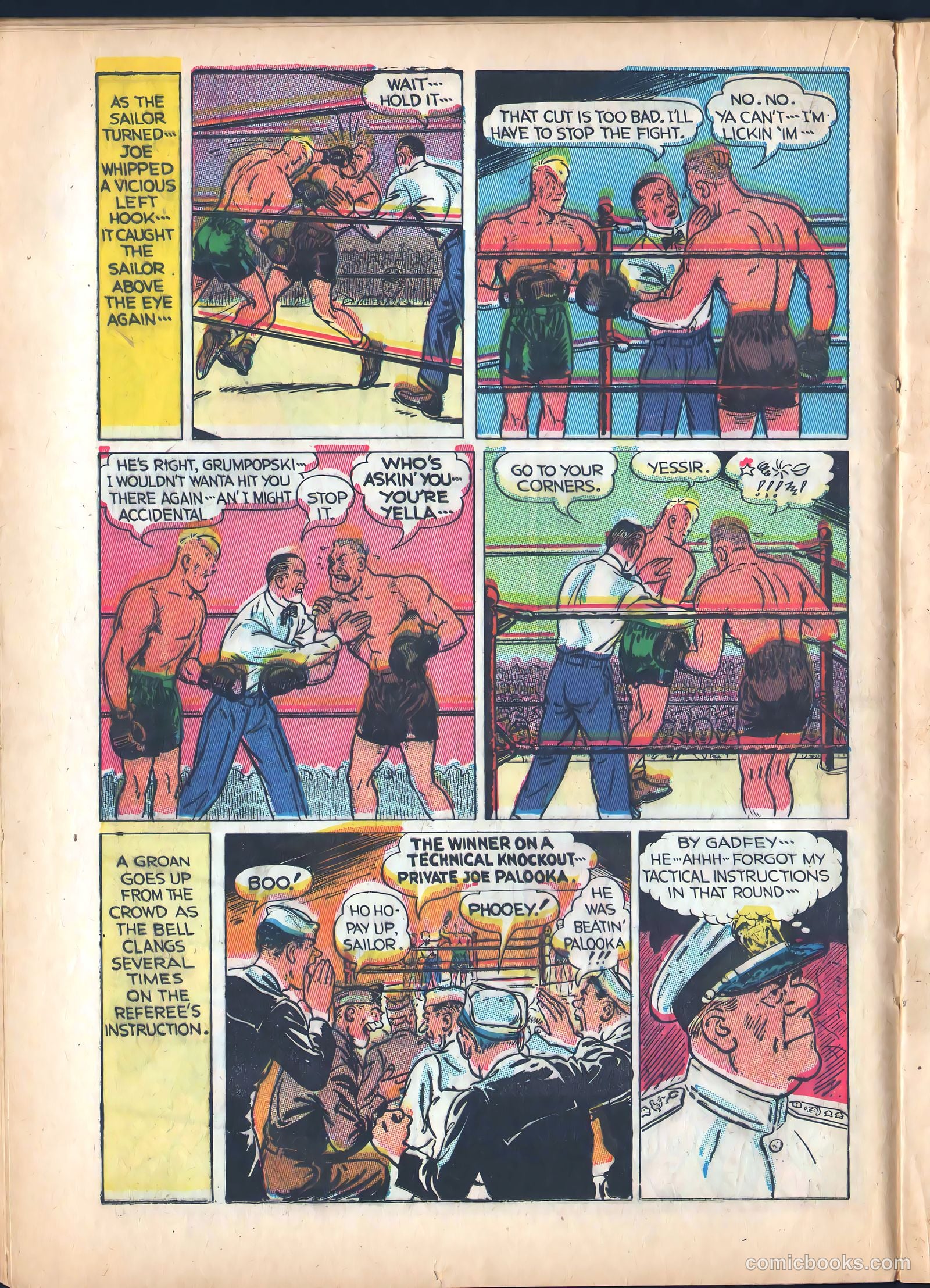 Joe Palooka Comics #7 — page 22 of 52