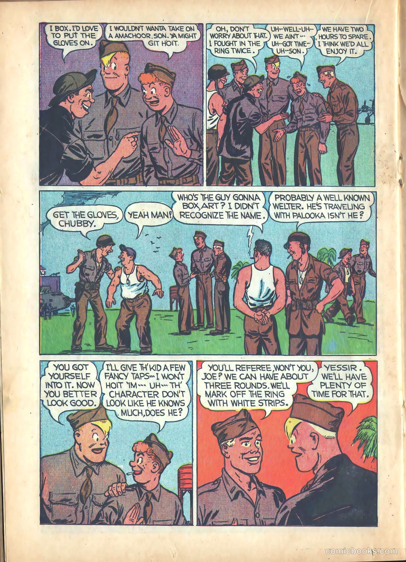 Joe Palooka Comics #7 — page 30 of 52