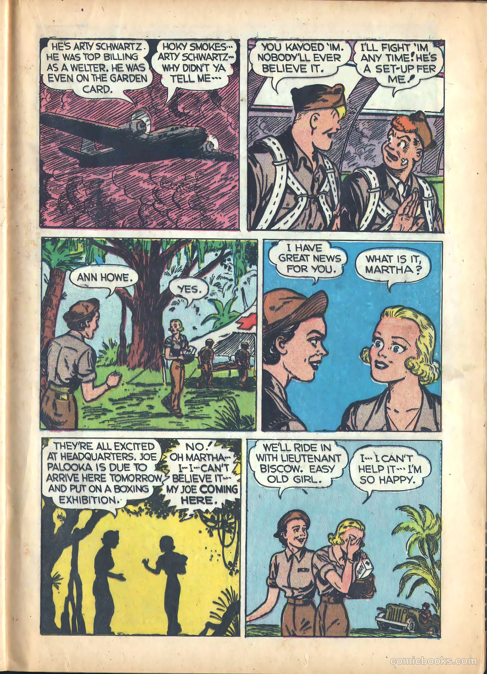 Joe Palooka Comics #7 — page 35 of 52