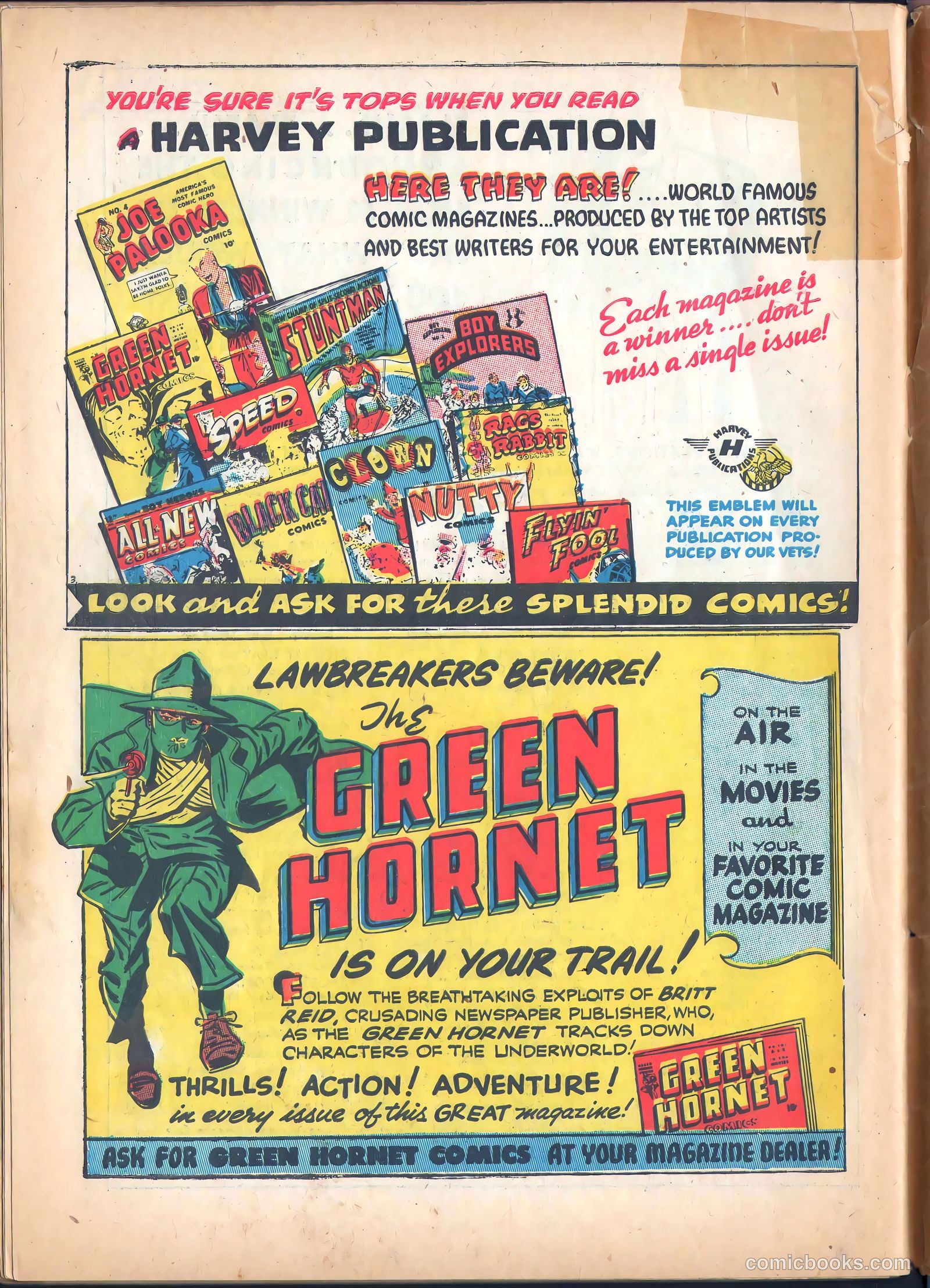 Joe Palooka Comics #7 — page 50 of 52