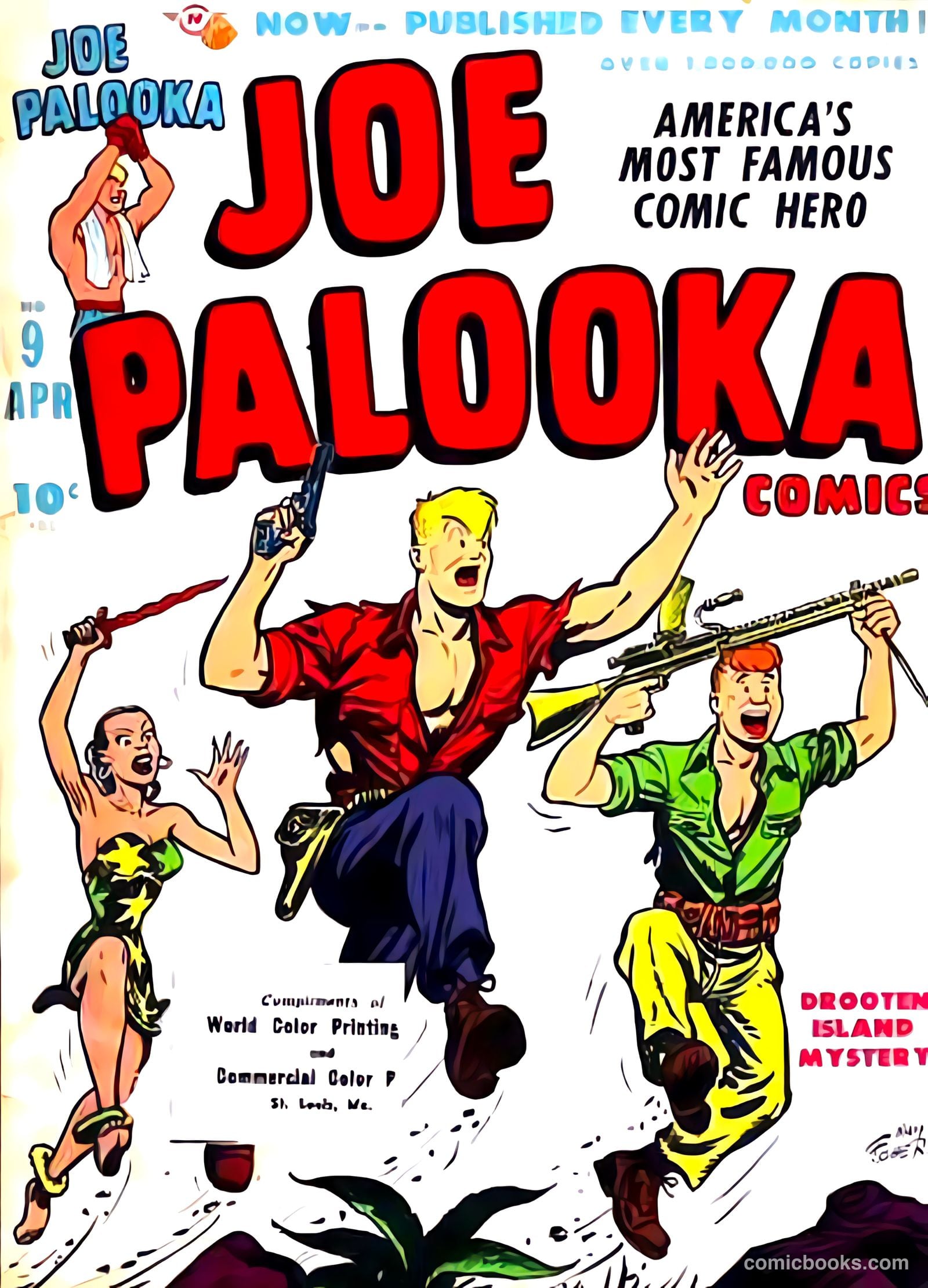 Joe Palooka #9 — page 1 of 52
