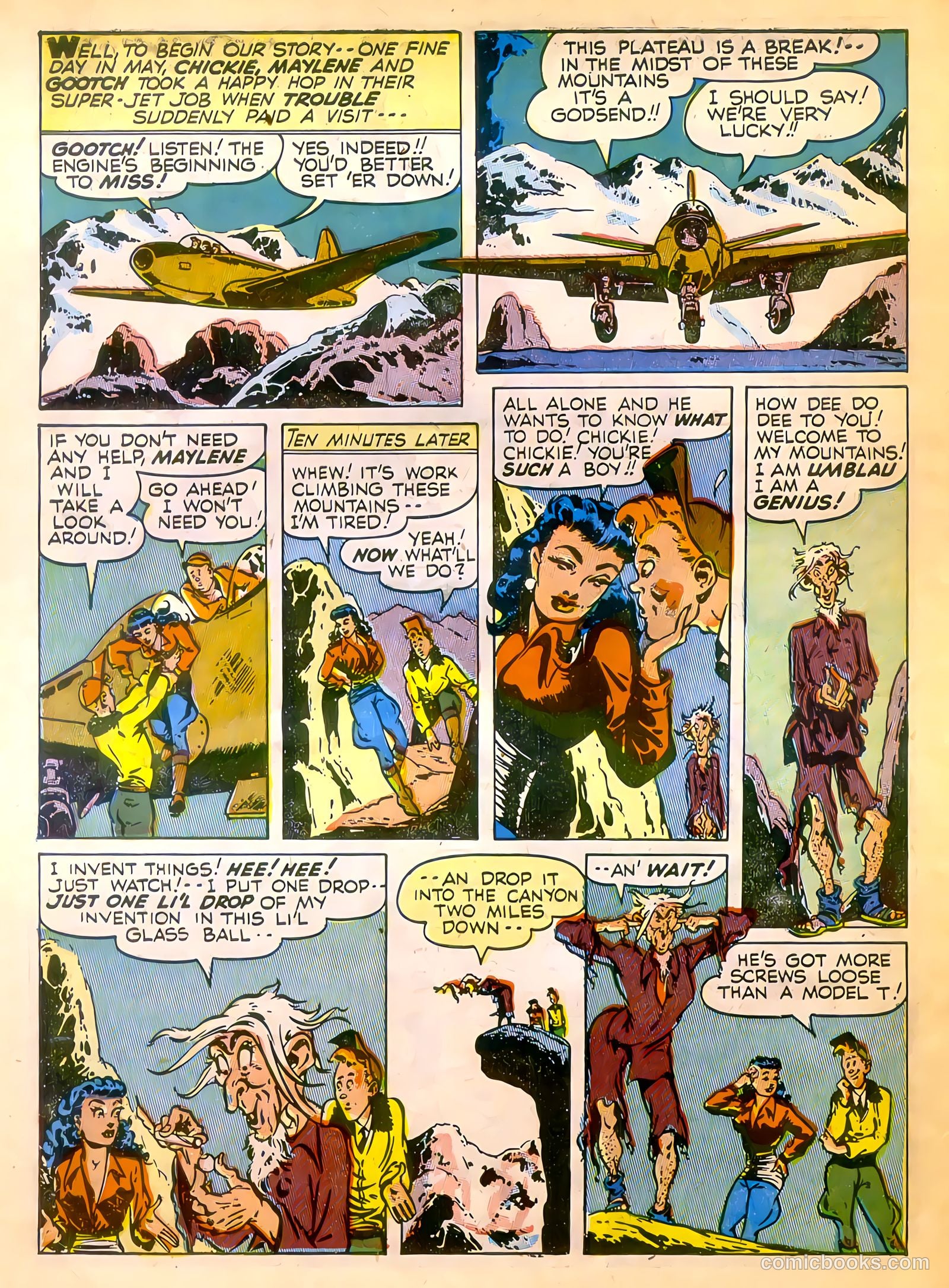 Joe Palooka #9 — page 44 of 52