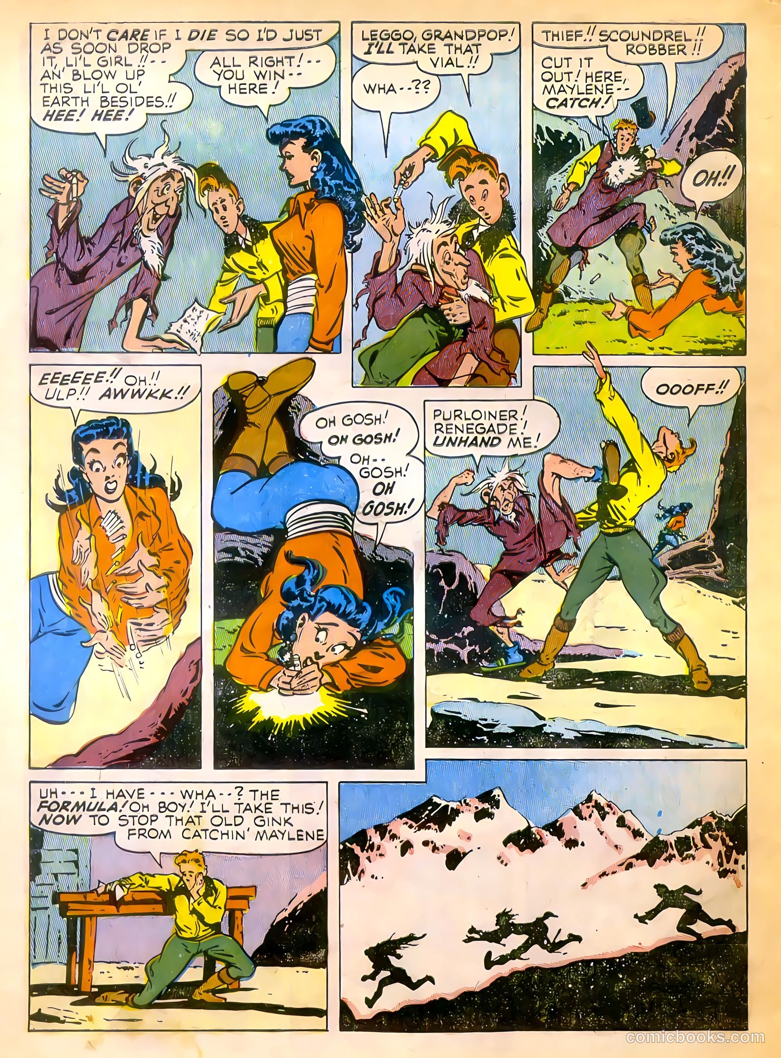 Joe Palooka #9 — page 46 of 52