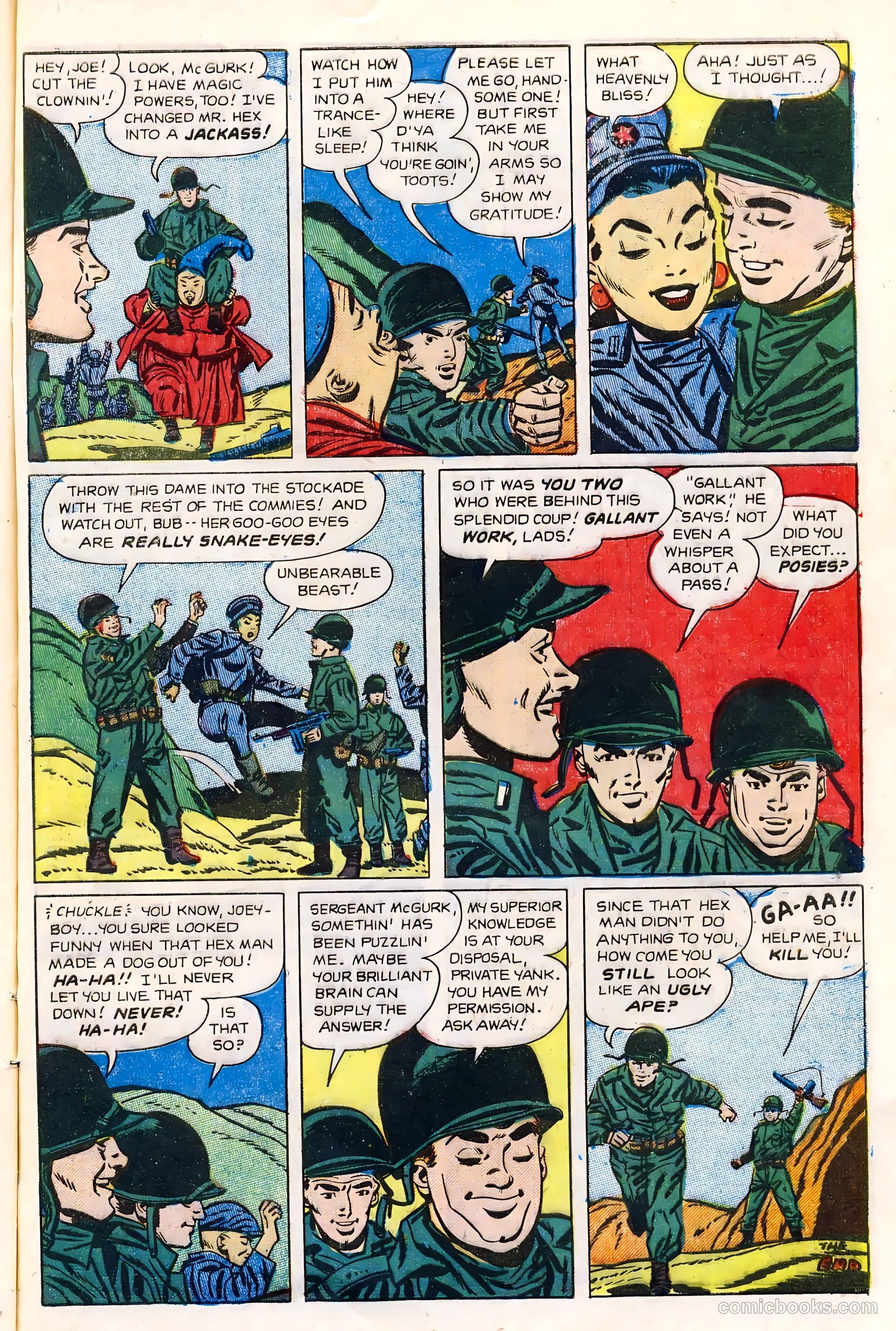 Joe Yank #8 — page 33 of 36