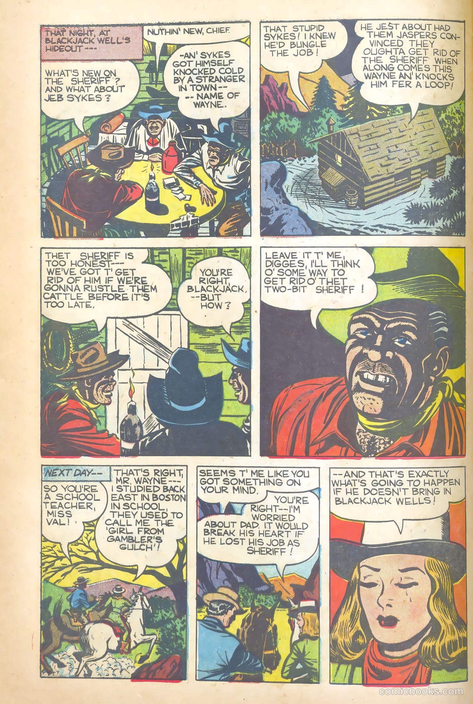 John Wayne Adventure Comics #1 — page 6 of 36